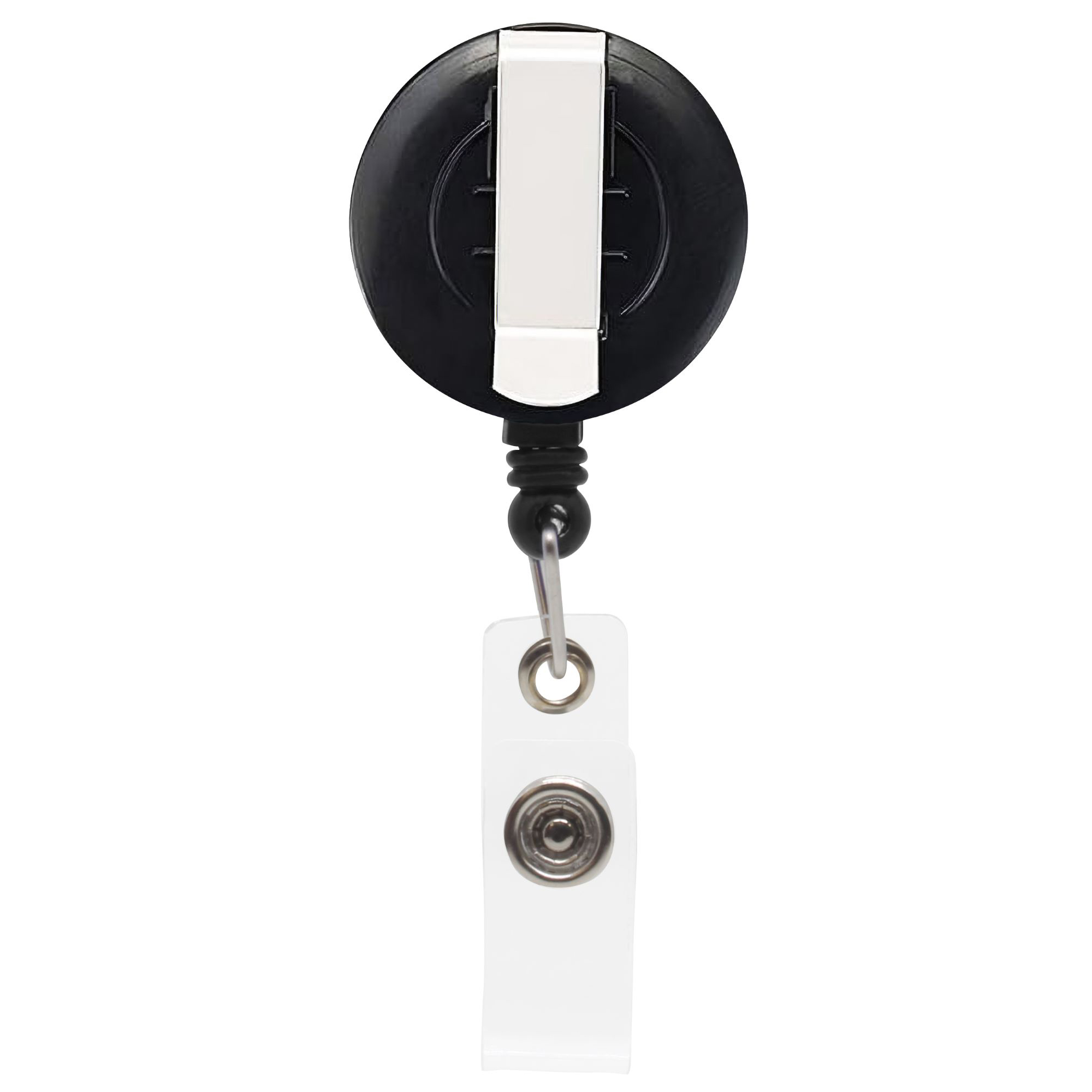 30" Retractable Badge Reel w/ Metal Slip Clip