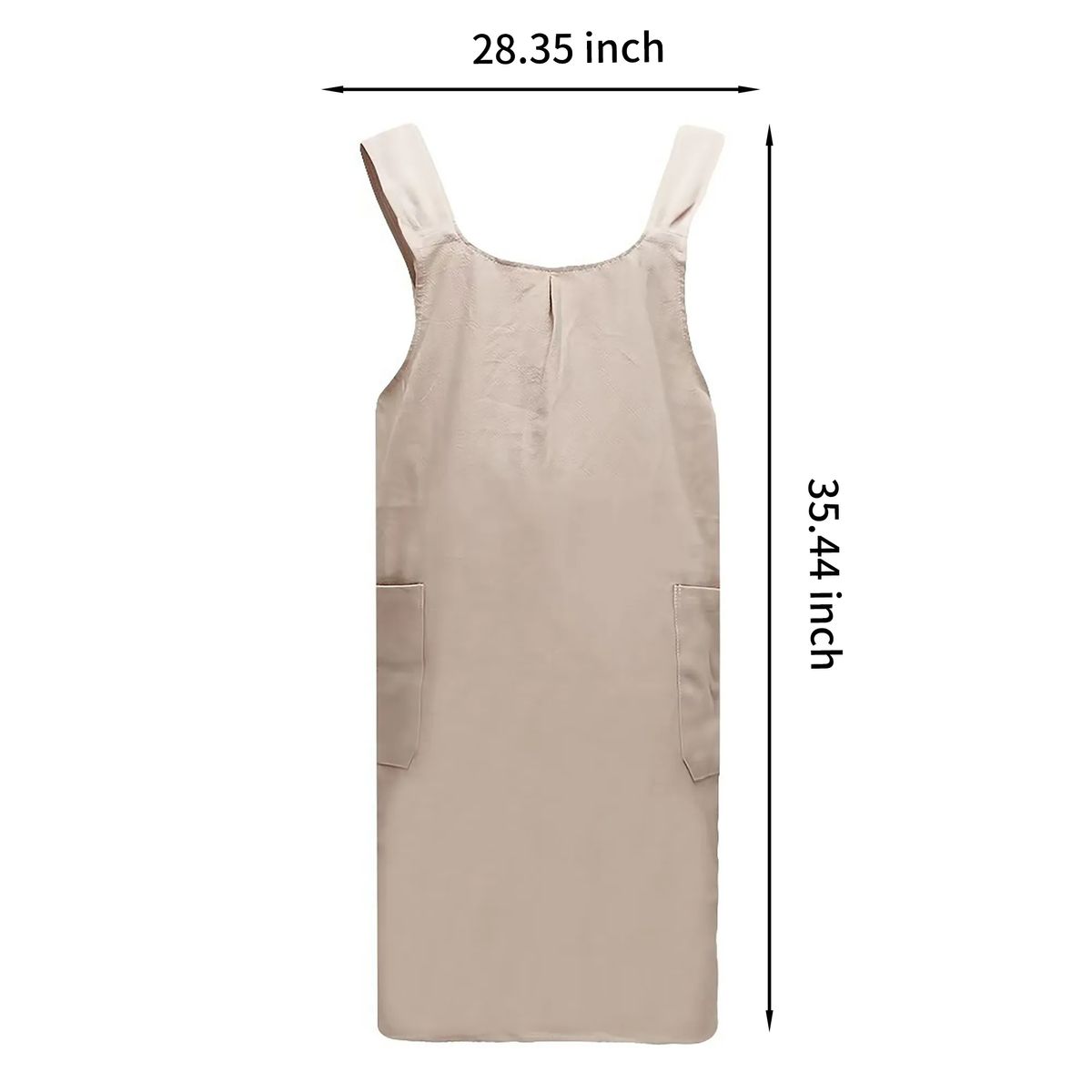 Machine Washable Cotton Linen Apron with Color Retention 4