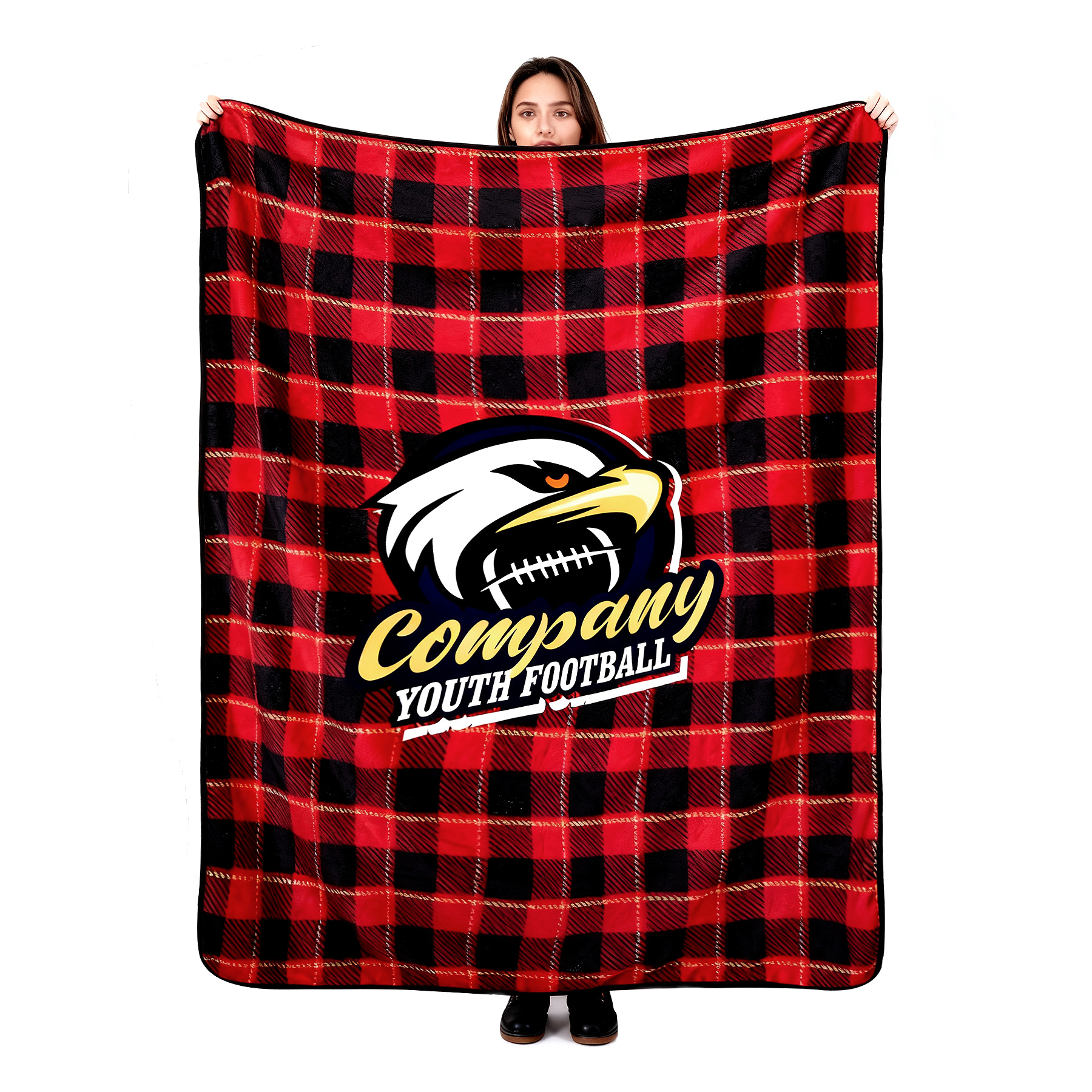 300 GSM Soft Plush Flannel Throw Sublimation Blanket 50" X 60" 8