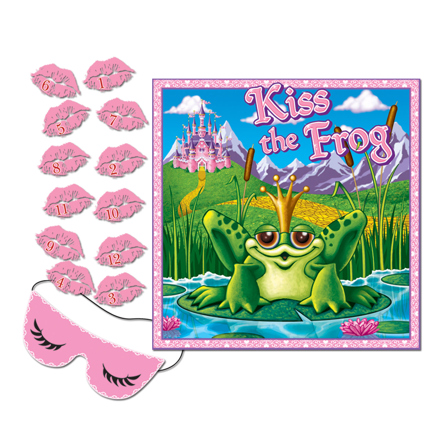 Kiss The Frog Party Game 1