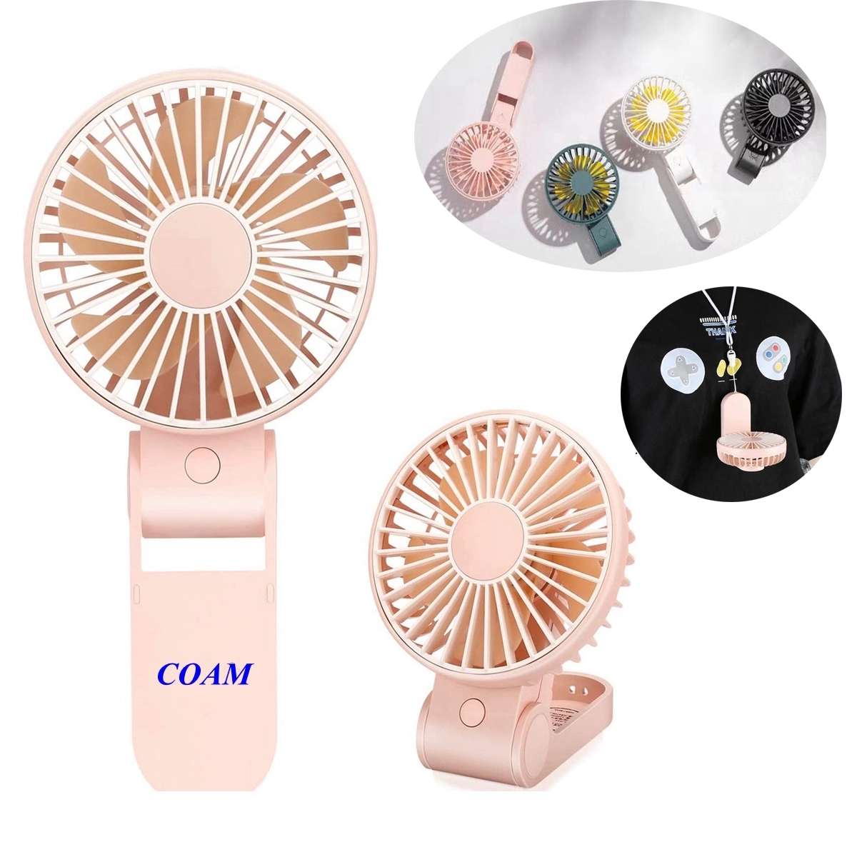 Usb Rechargeable Mini Portable Handheld Fans 6