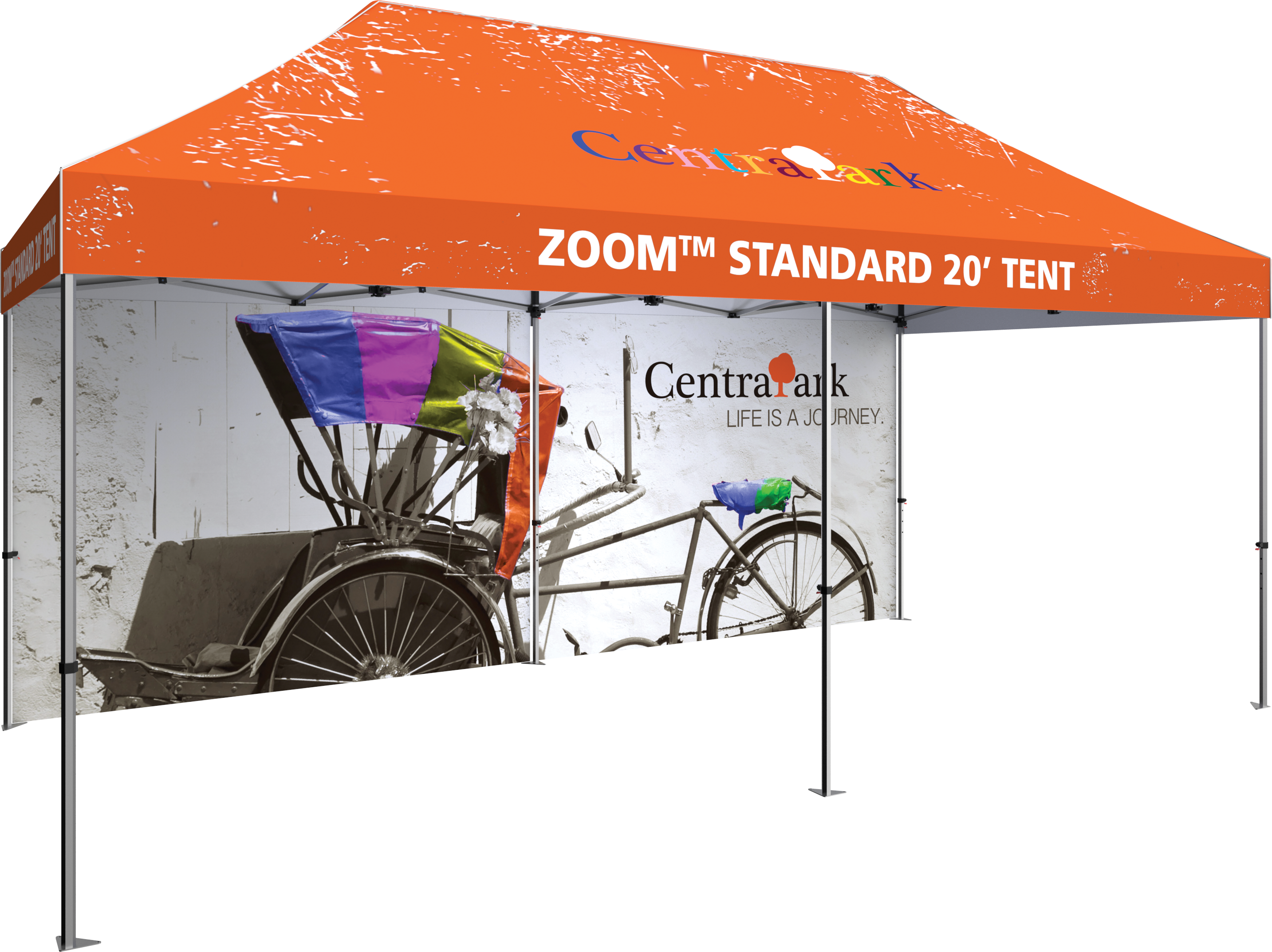 20' Zoom Single-Sided Full Wall Graphic 1
