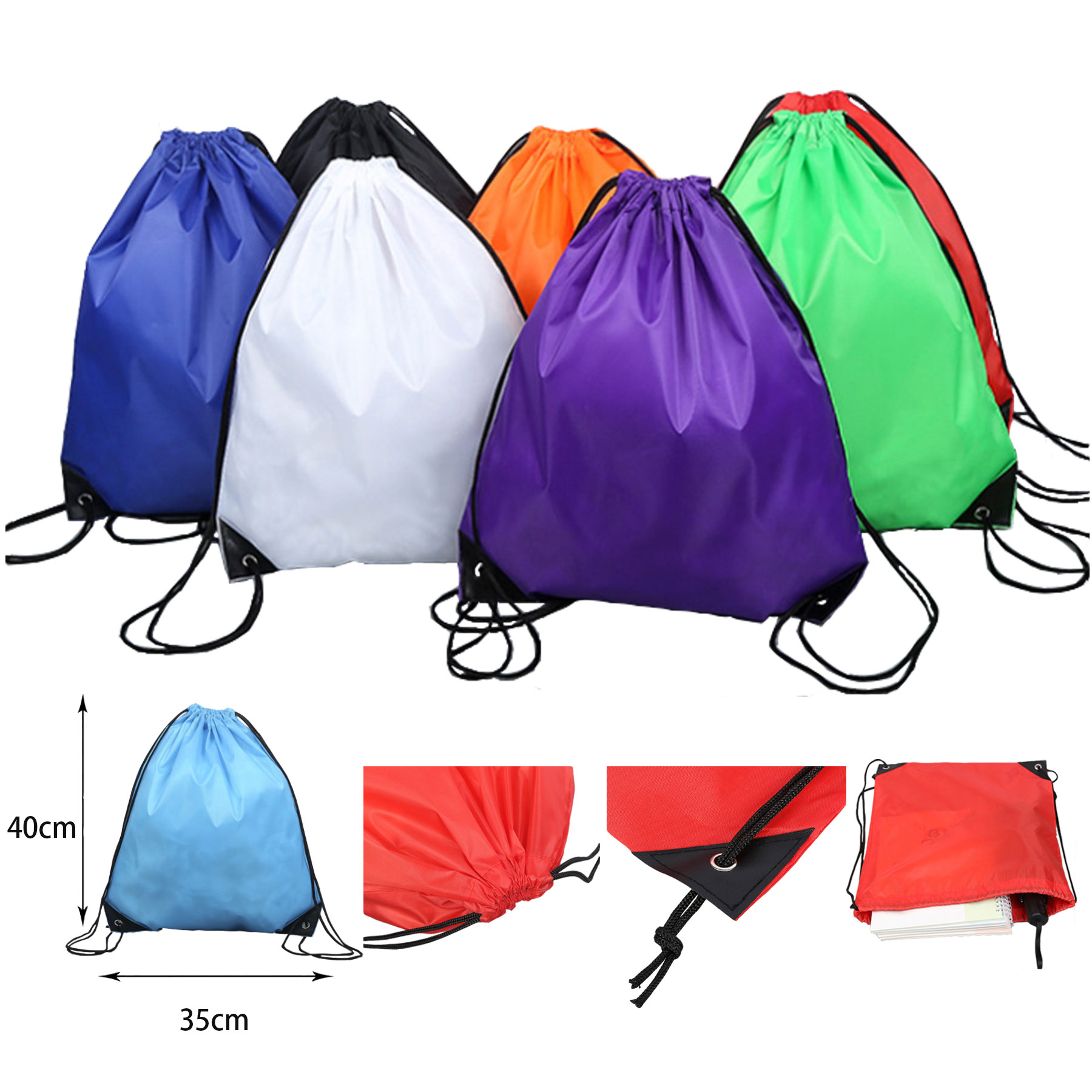 Dacron Drawstring Sports Backpack 2
