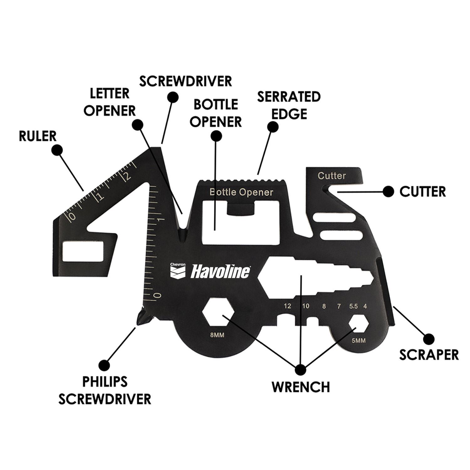 Cedar Creek® Tractor Card Multi-Tool 1
