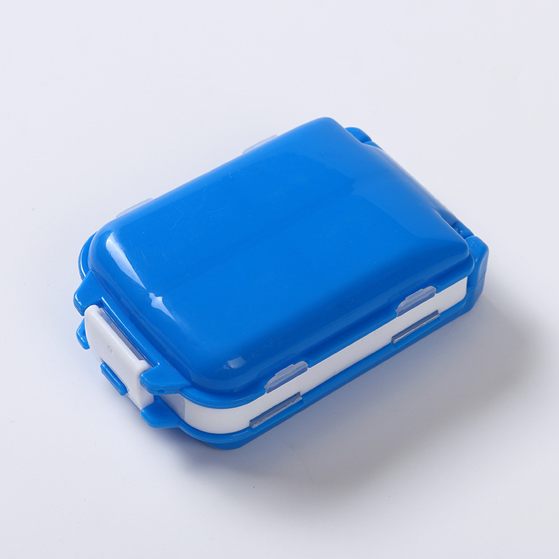 8 Compartments Pill Organizer Portable Pocket Pill Box Dispenser 24