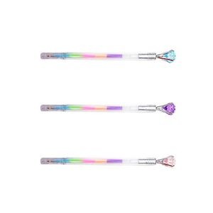 4 Colors Refills Pen With LED Diamond 3