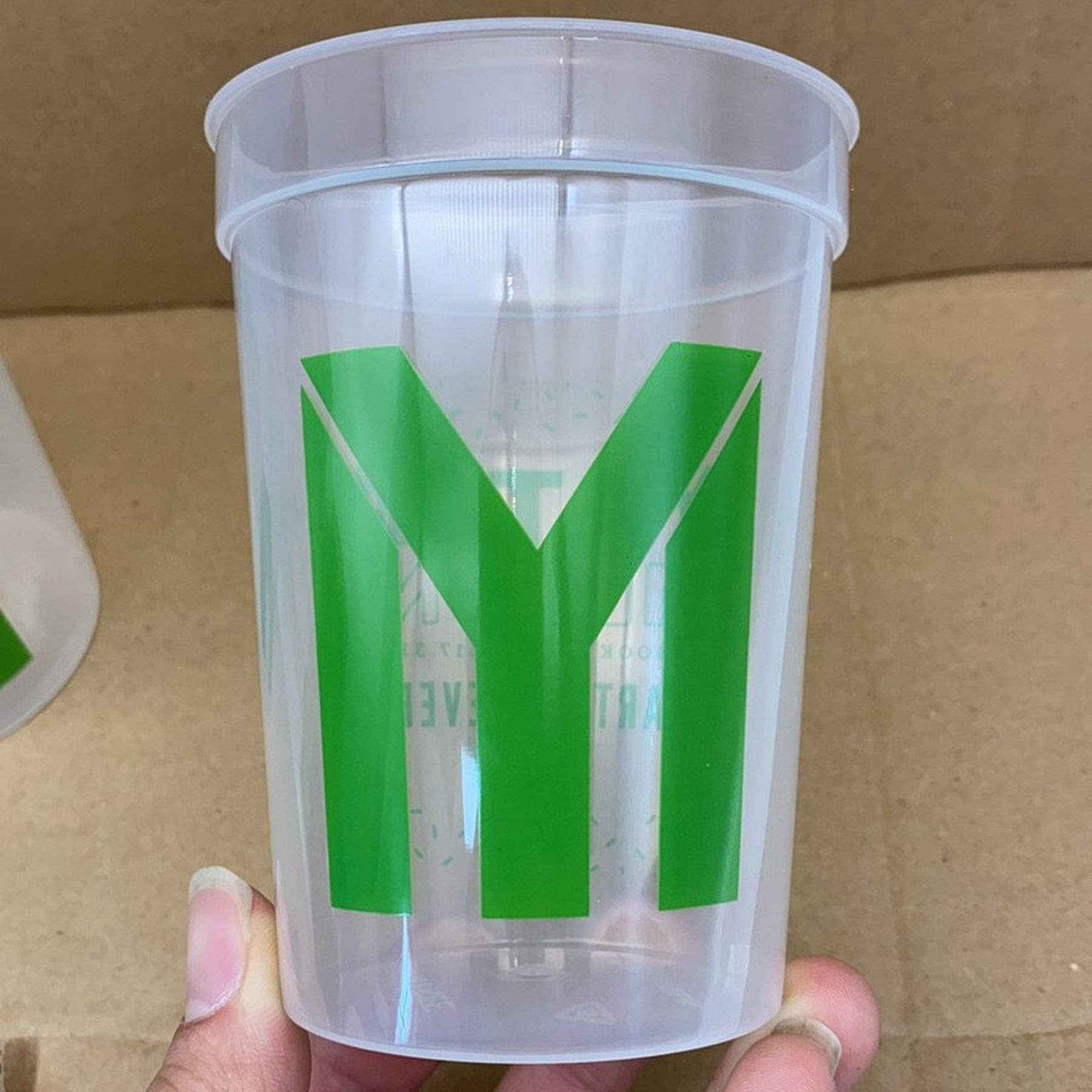16Oz Plastic Stadium Cup 6