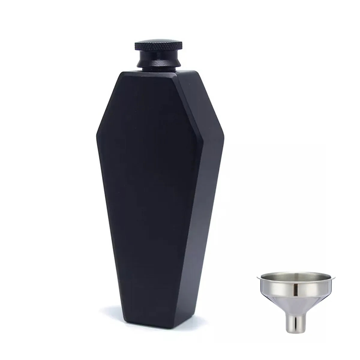Portable Stainless Steel Mini Liquor Bottle With Funnel 6