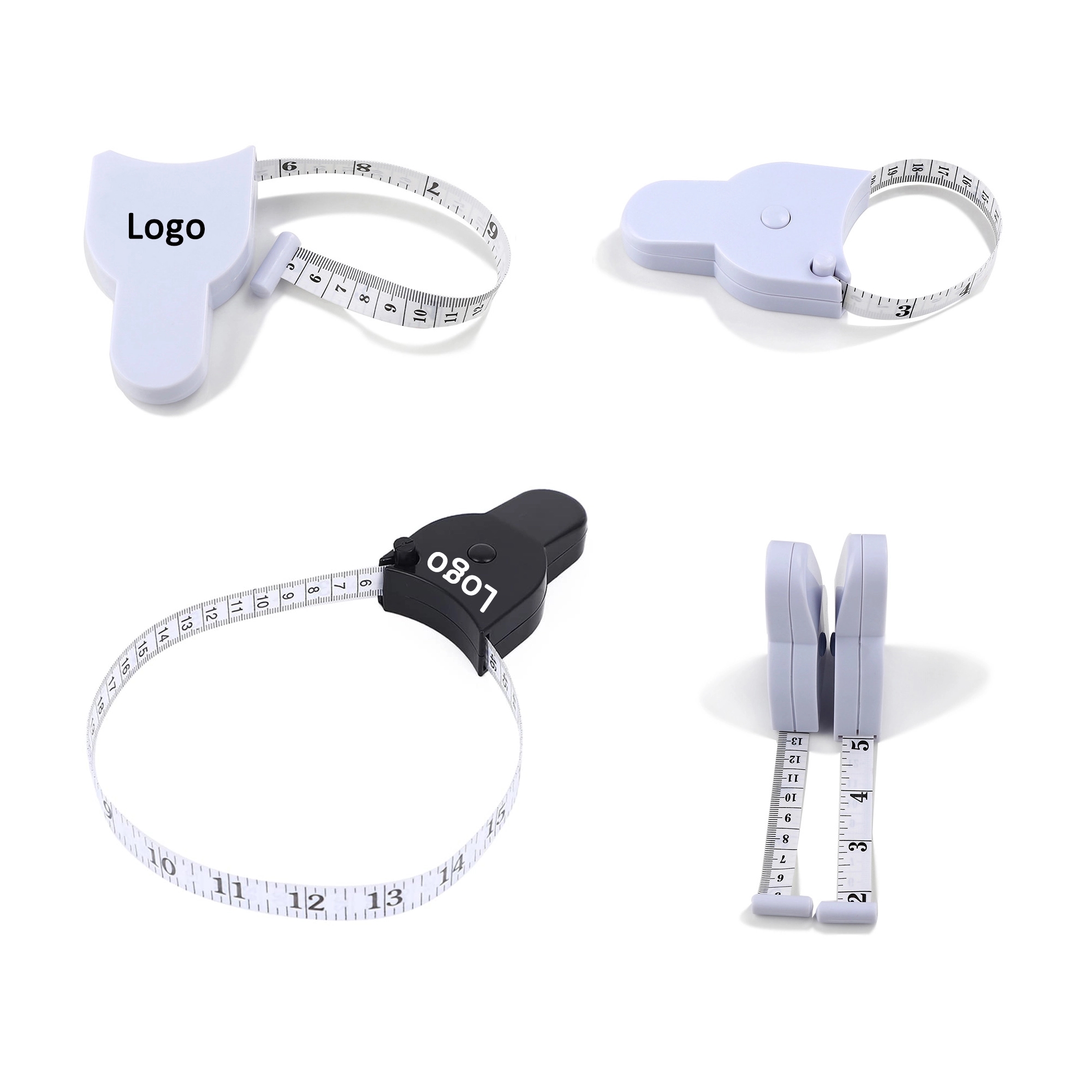 60' / 150cm Automatic Telescopic Body Measure Tape 4