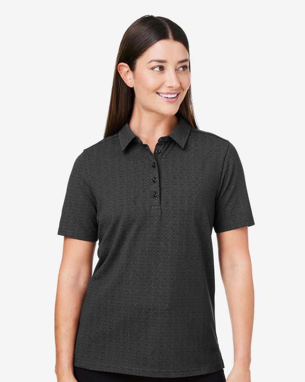 Women's Crownlux Performance® Geo Polo - DG101W 40