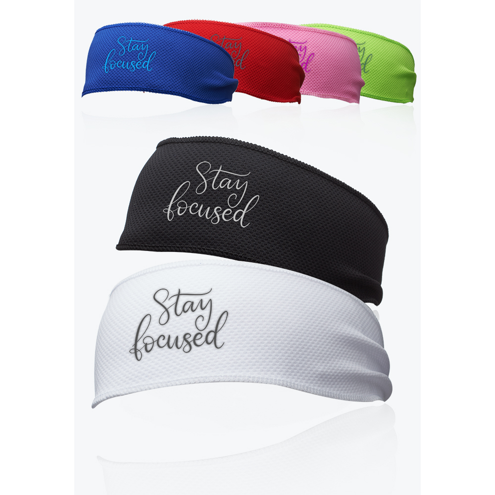 Tie Back Athletic Sports Headband 3