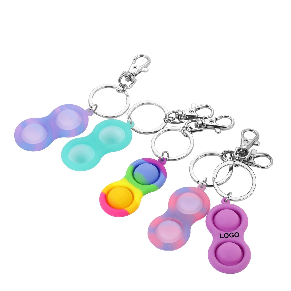 Stress Relief Fidget Toys Keychains 4