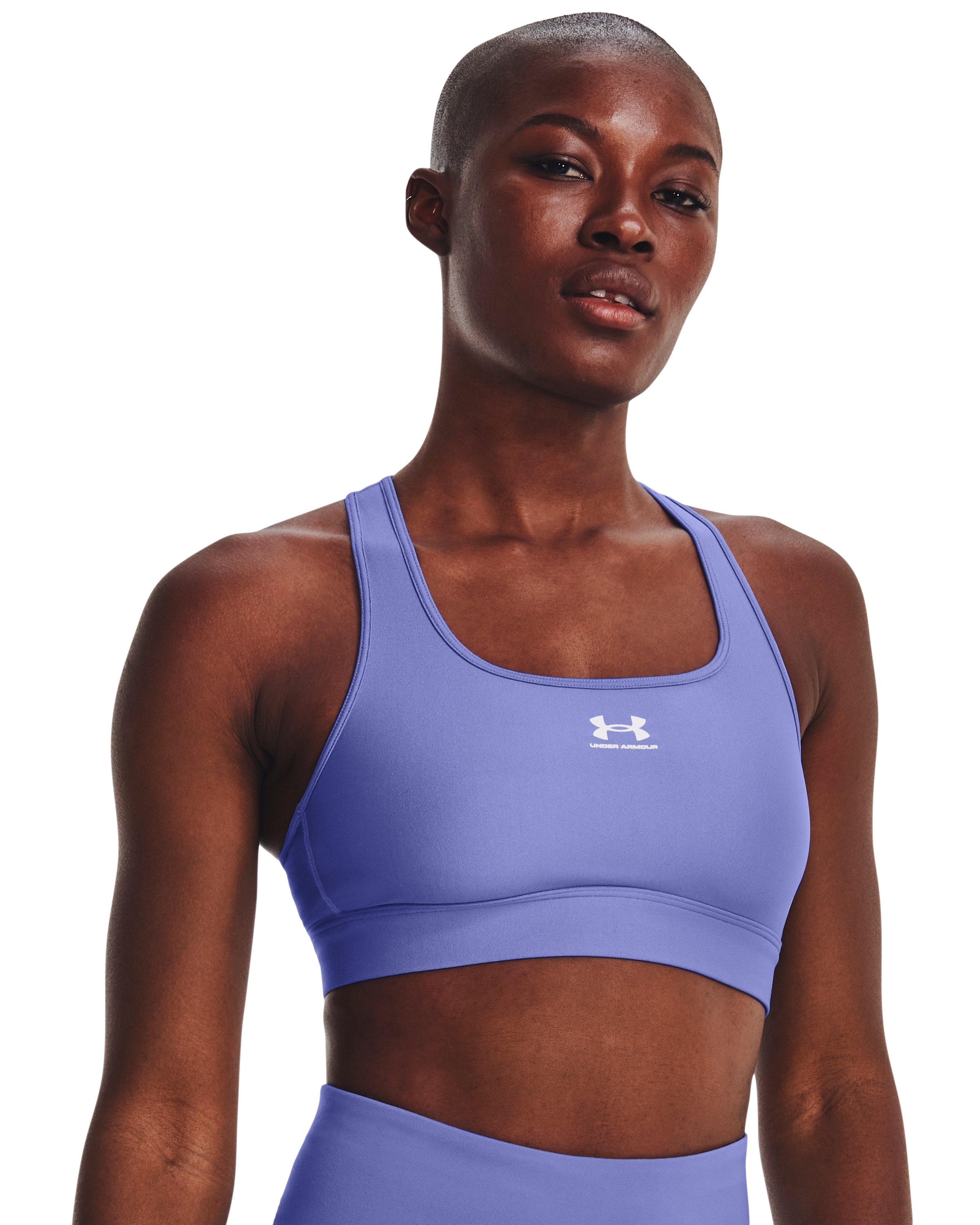 HeatGear Mid Padless Women's Sports Bra 31