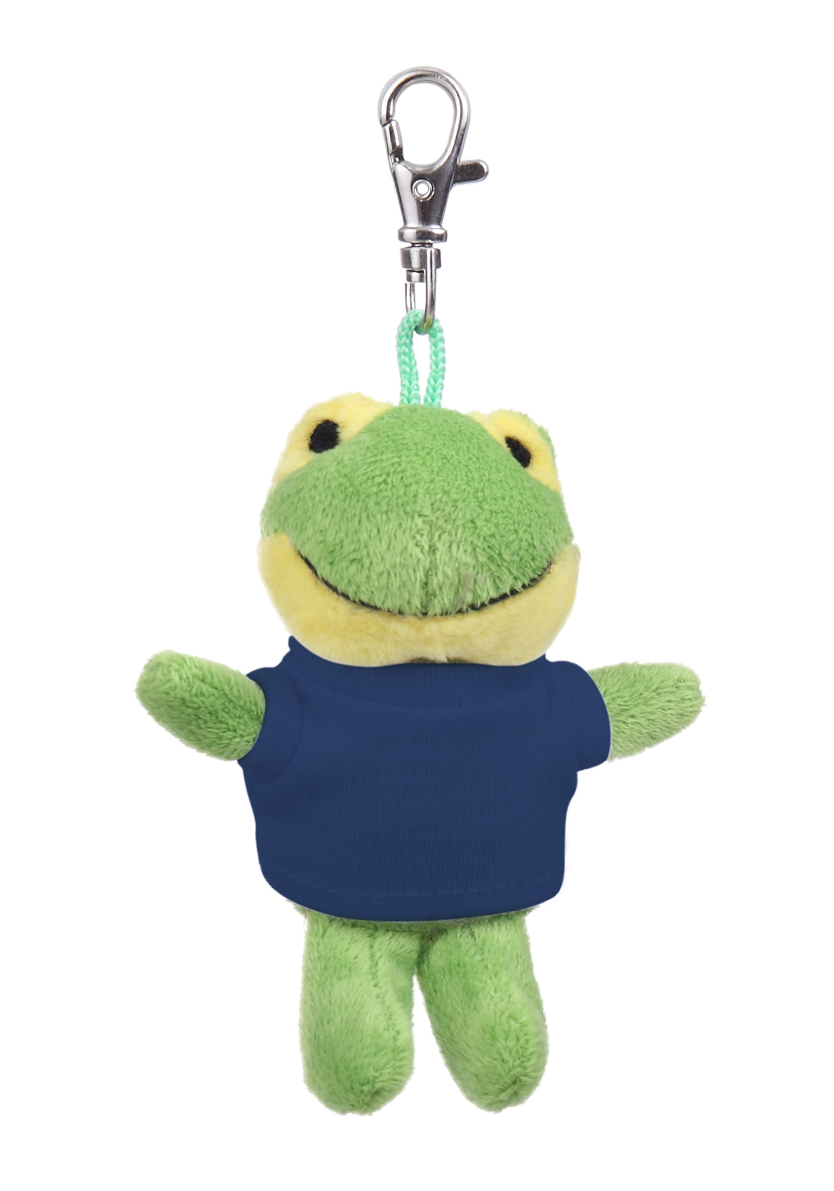Soft Plush Frog Keychain with Tee 1