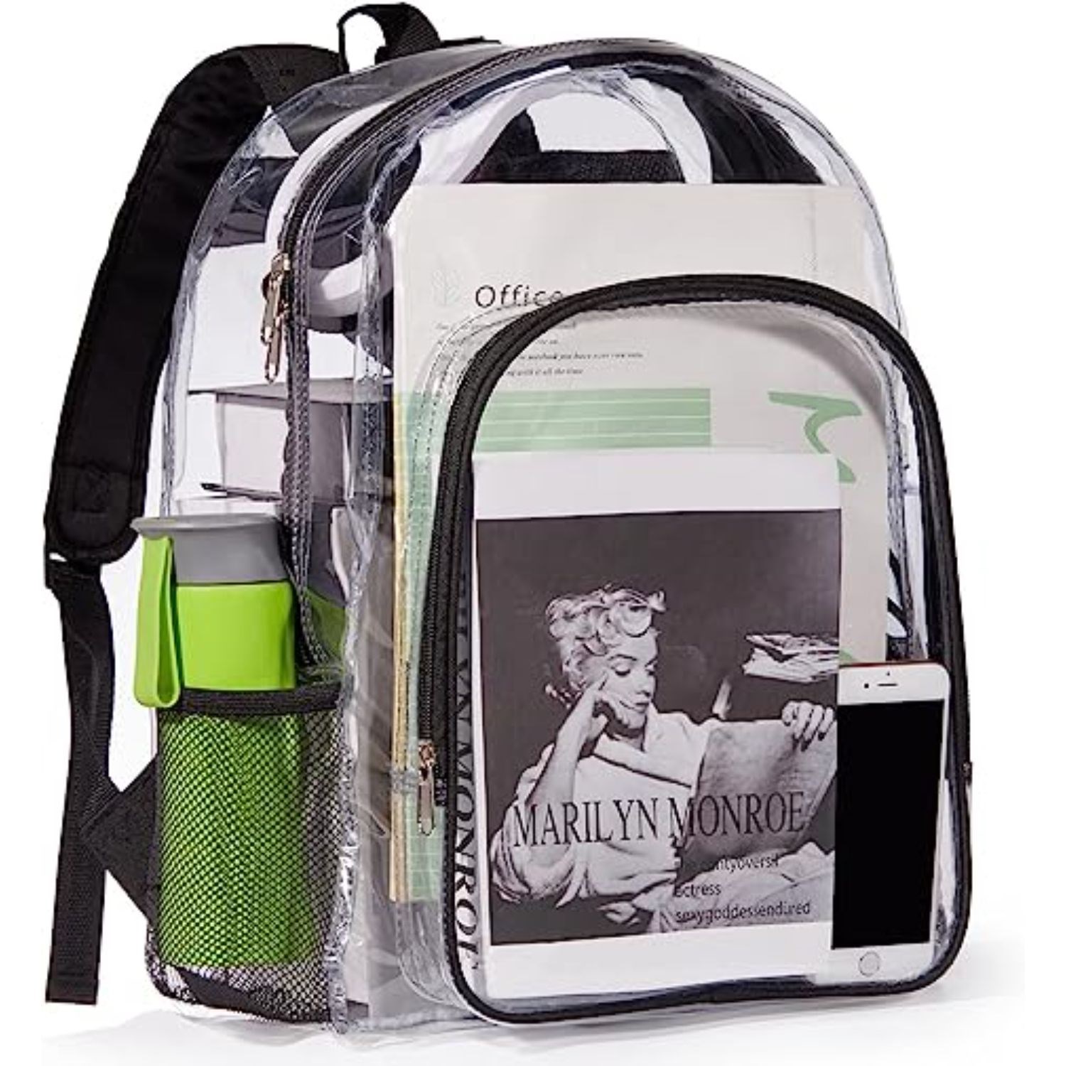 Heavy Duty Clear PVC Transparent Backpack 7