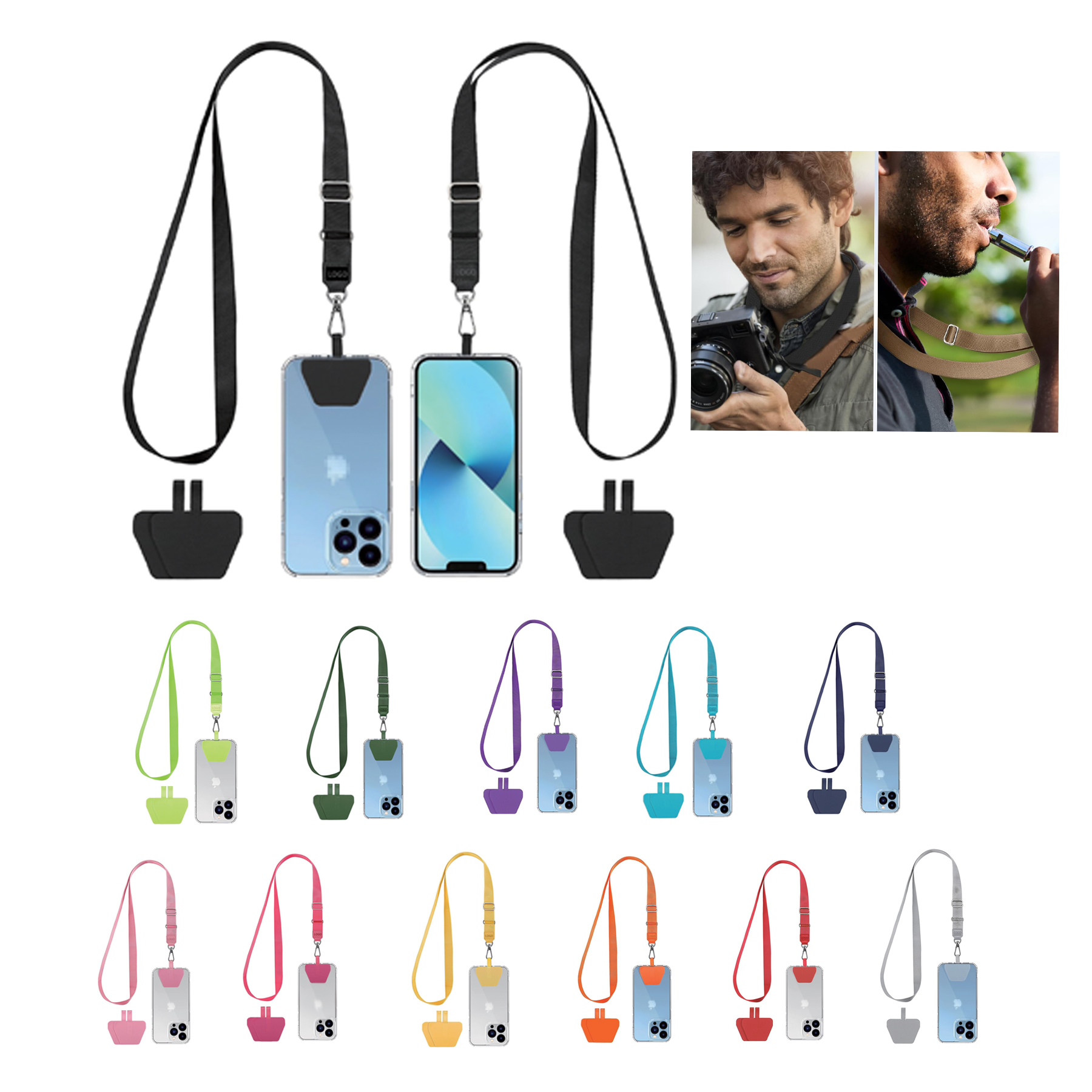 Phone Lanyard Adjustable Neck Strap 6
