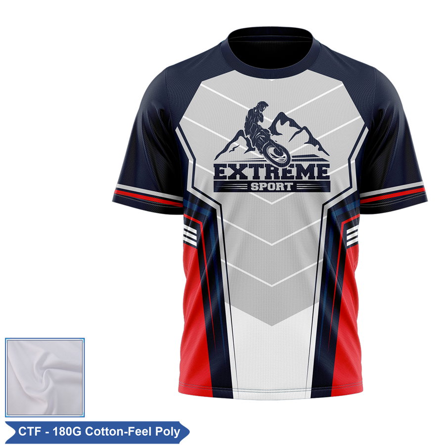 Unisex & Kids Sublimation 180G Cotton-Feel Short Slv T-Shirt 6