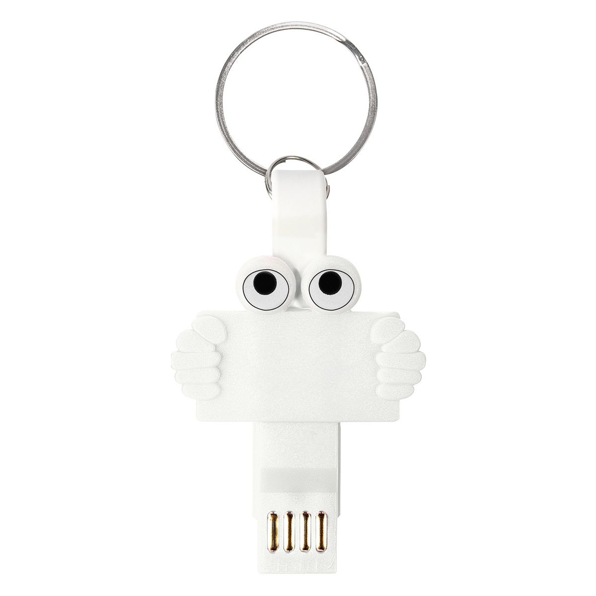 Clipster Buddy 3-In-1 Charging Cable Key Ring 3