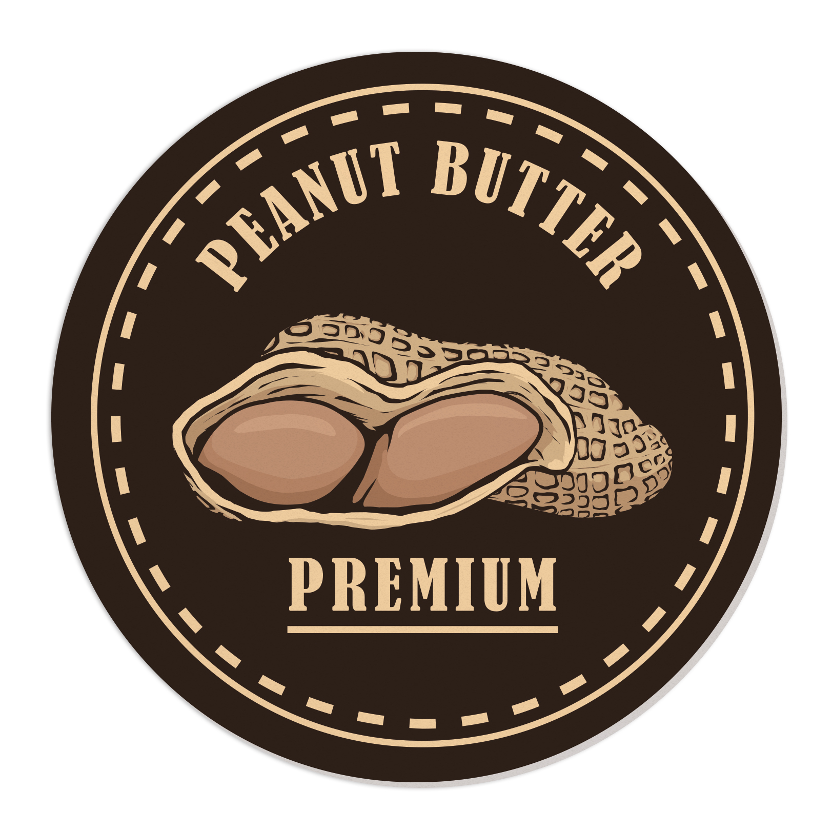 Jar Opener 1/16" White Synthetic Rubber 4.75" dia. Circle High Resolution Full Colour Imprint 1