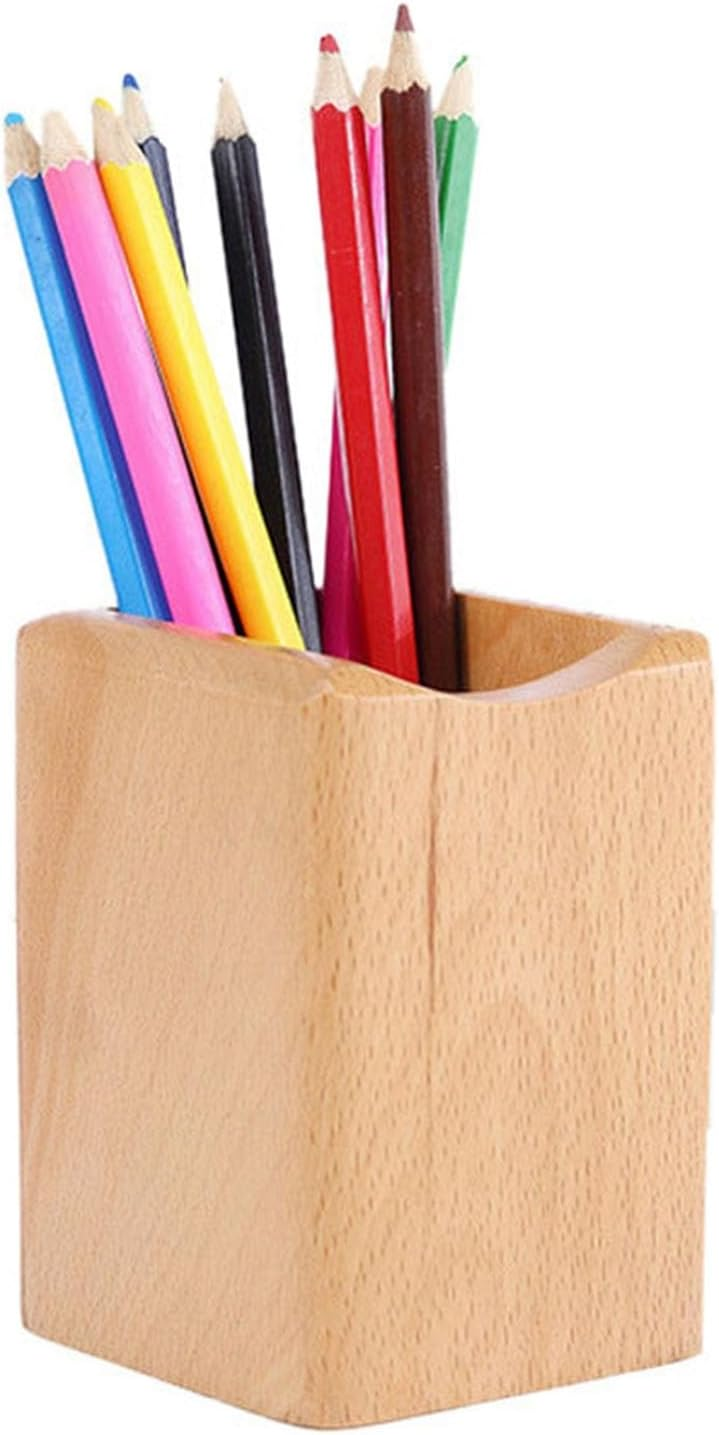 Wood Pen Pencil Holder 2