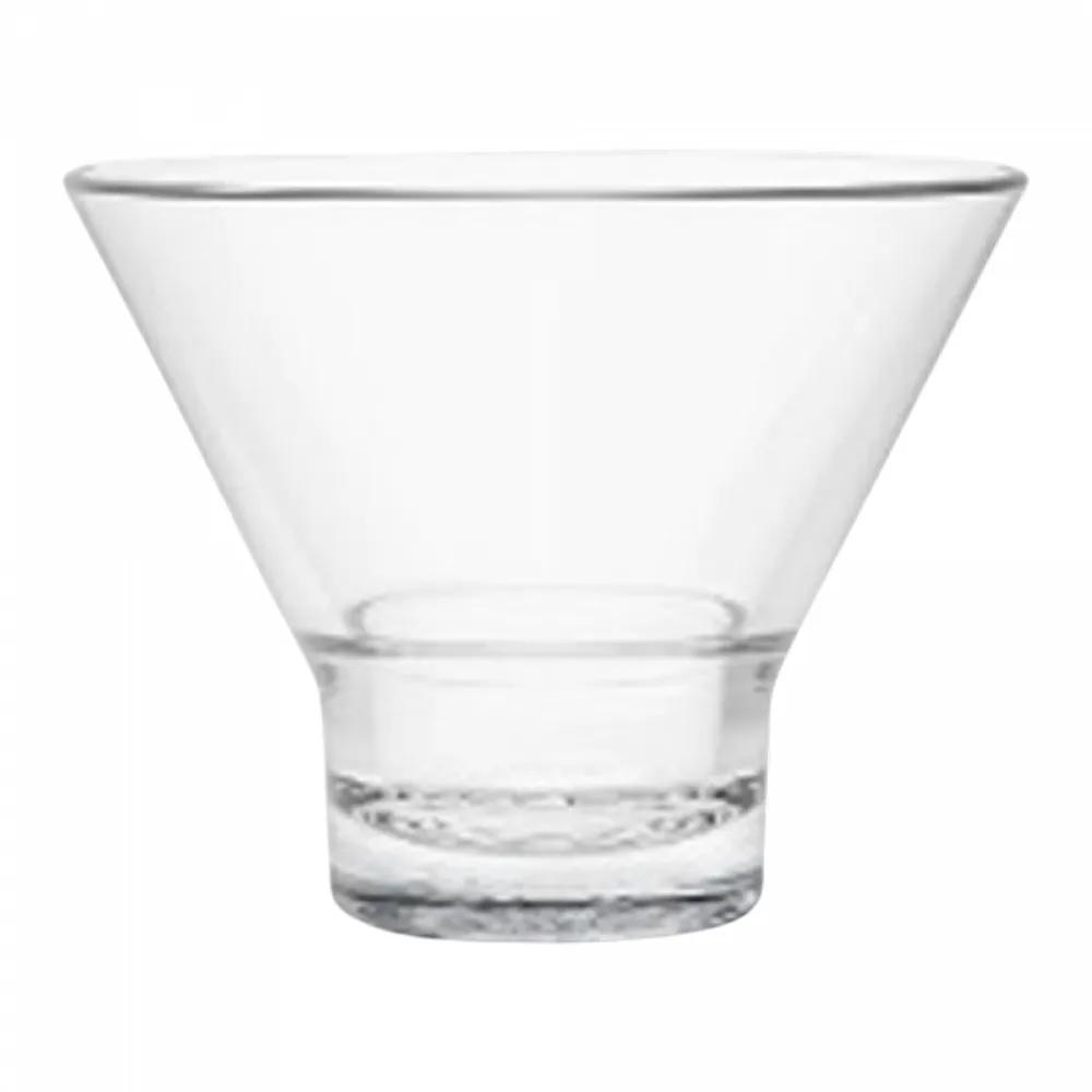 8oz. MS Plastic Stemless Martini Glass 4