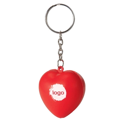 Heart Stress Ball Key Rings 2