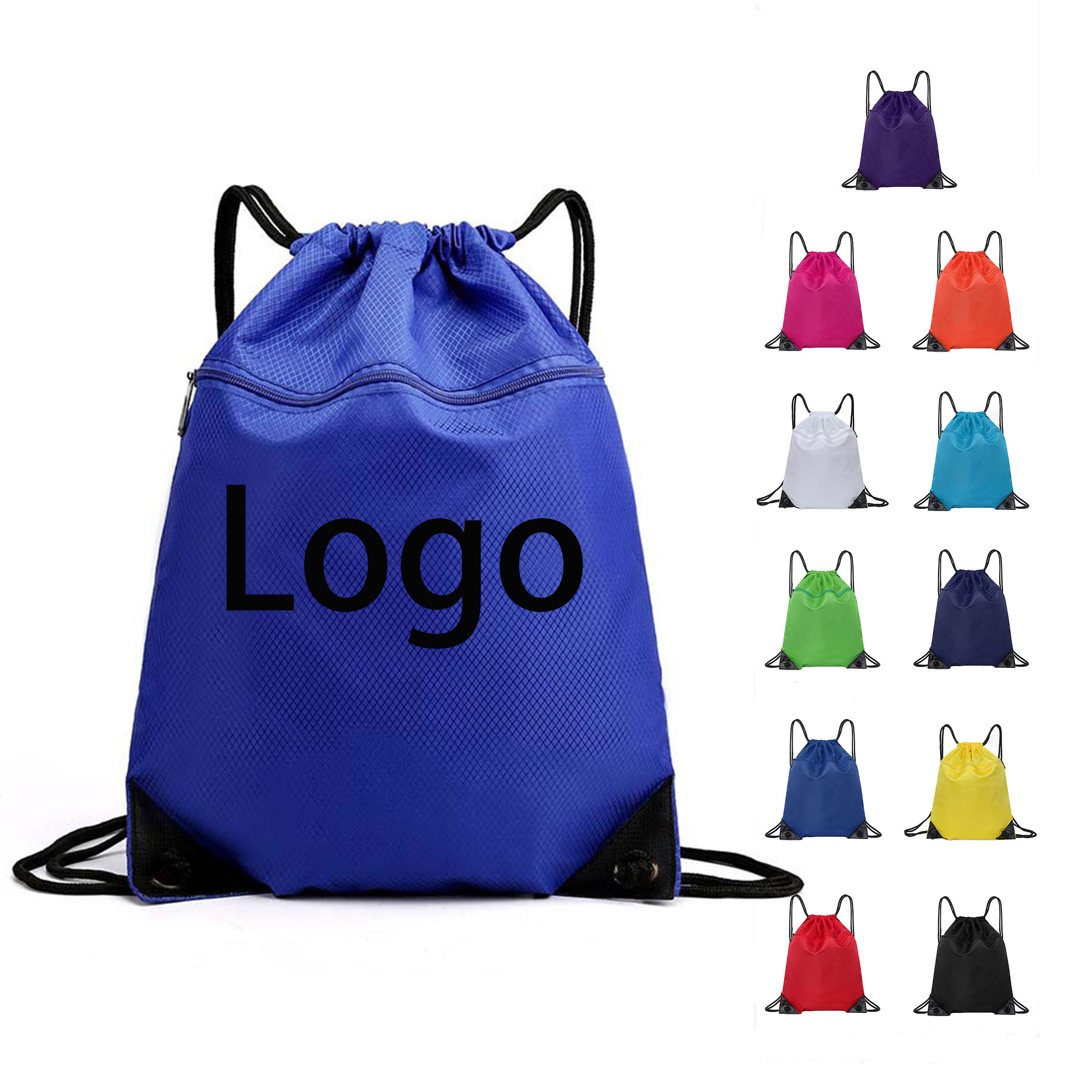 Oxford Fabric Daily Drawstring Backpack 5