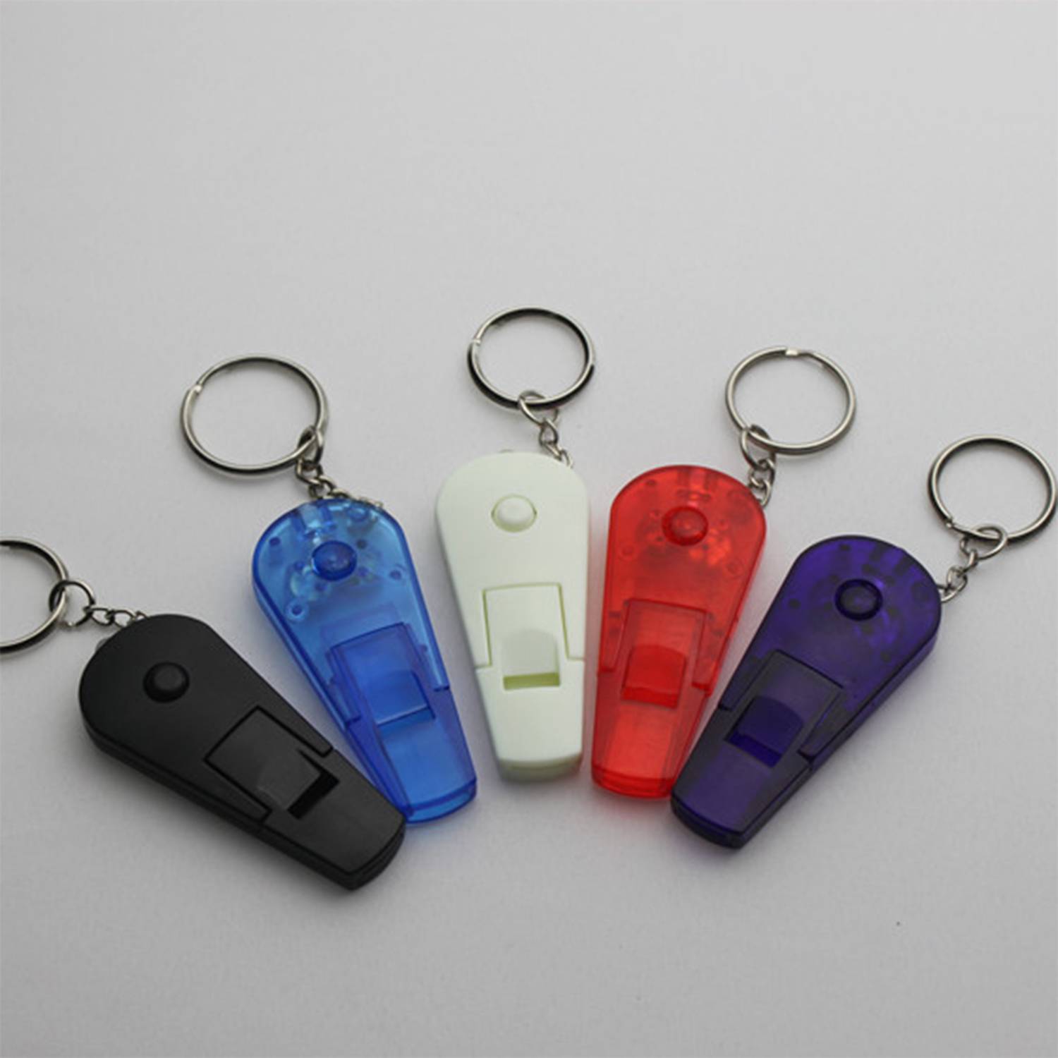Magic Flashlight Whistle Keychain 5