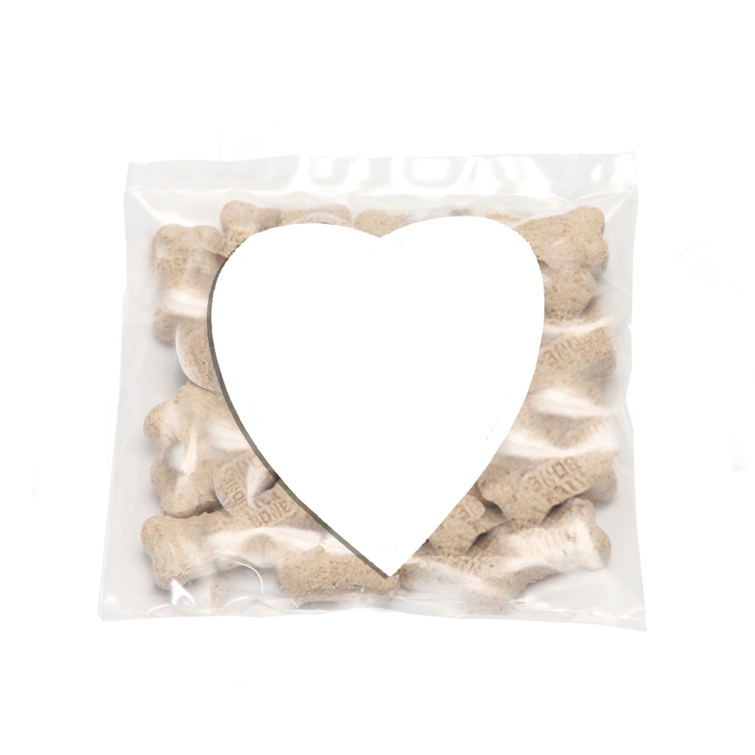 Mini Snack Bag w/ Small Heart Magnet Pet Fill 3