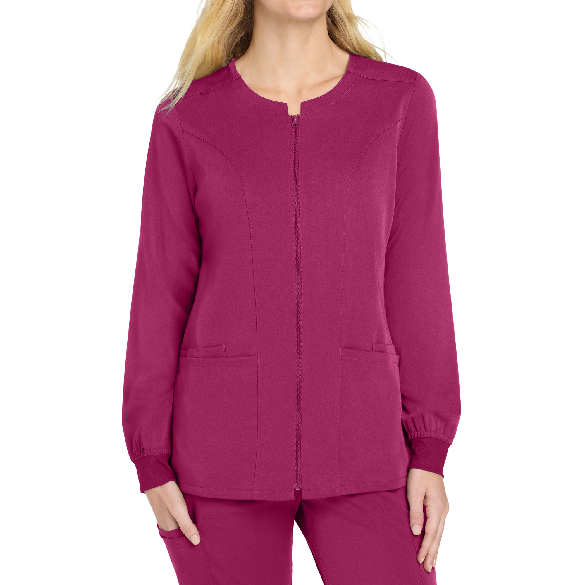 Wink® Women's Premiere Flex Full-Zip Scrub Jacket 36