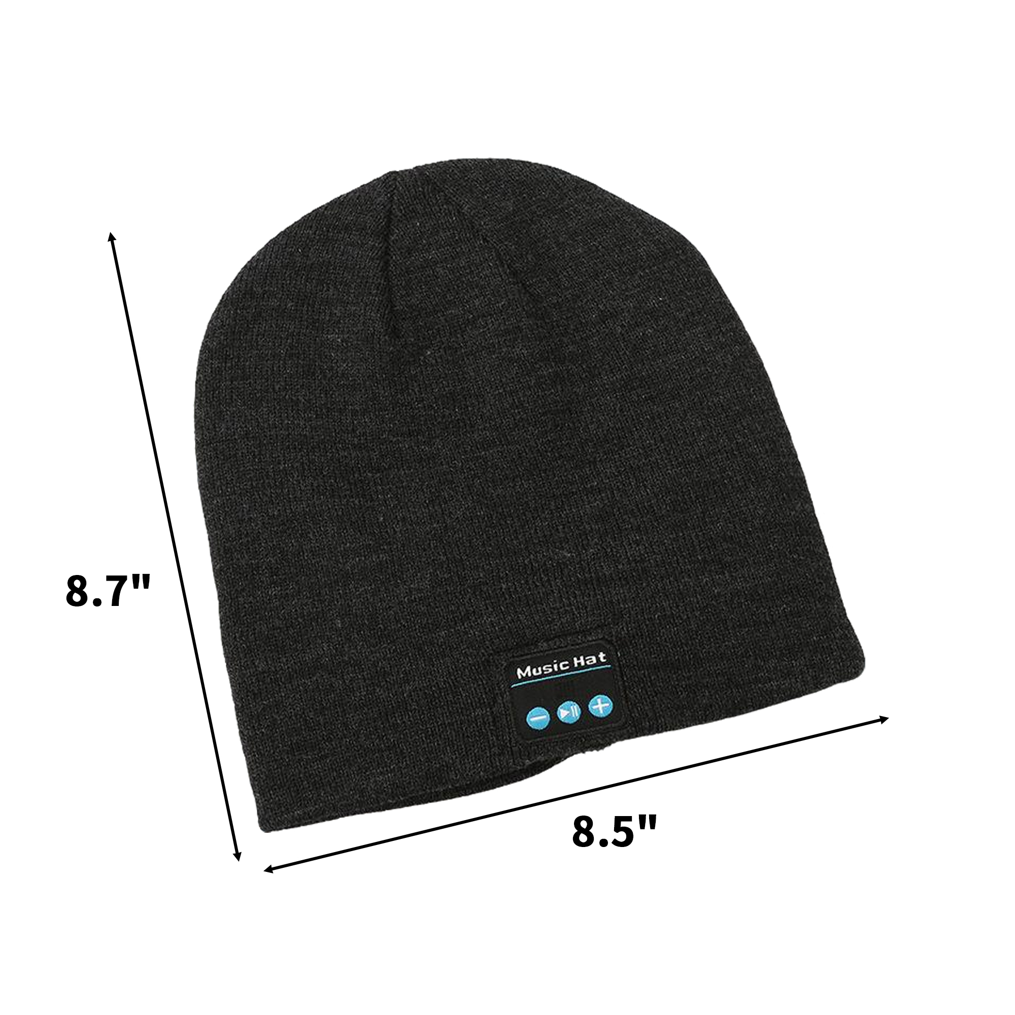 Winter Thickened Wireless Hat With Built In Headphones 7