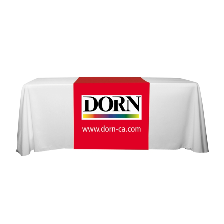 "Roger Six" 60" L Table Runners (PhotoImage Full Color) / Accommodates 3 ft Table and Larger 15