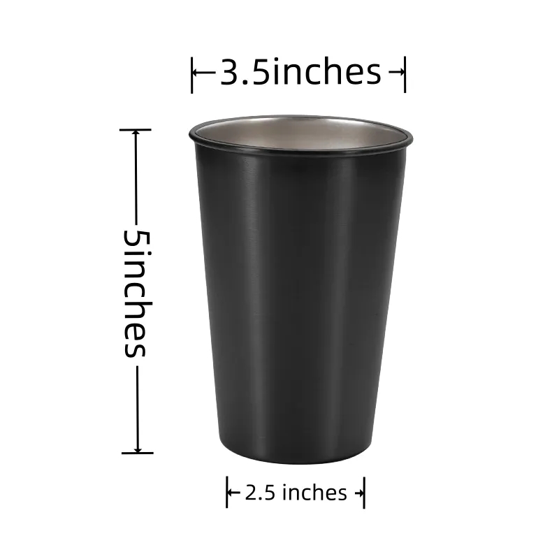Customized Logo 17oz Stainless Steel Metal Cups Mup Tumblers 2