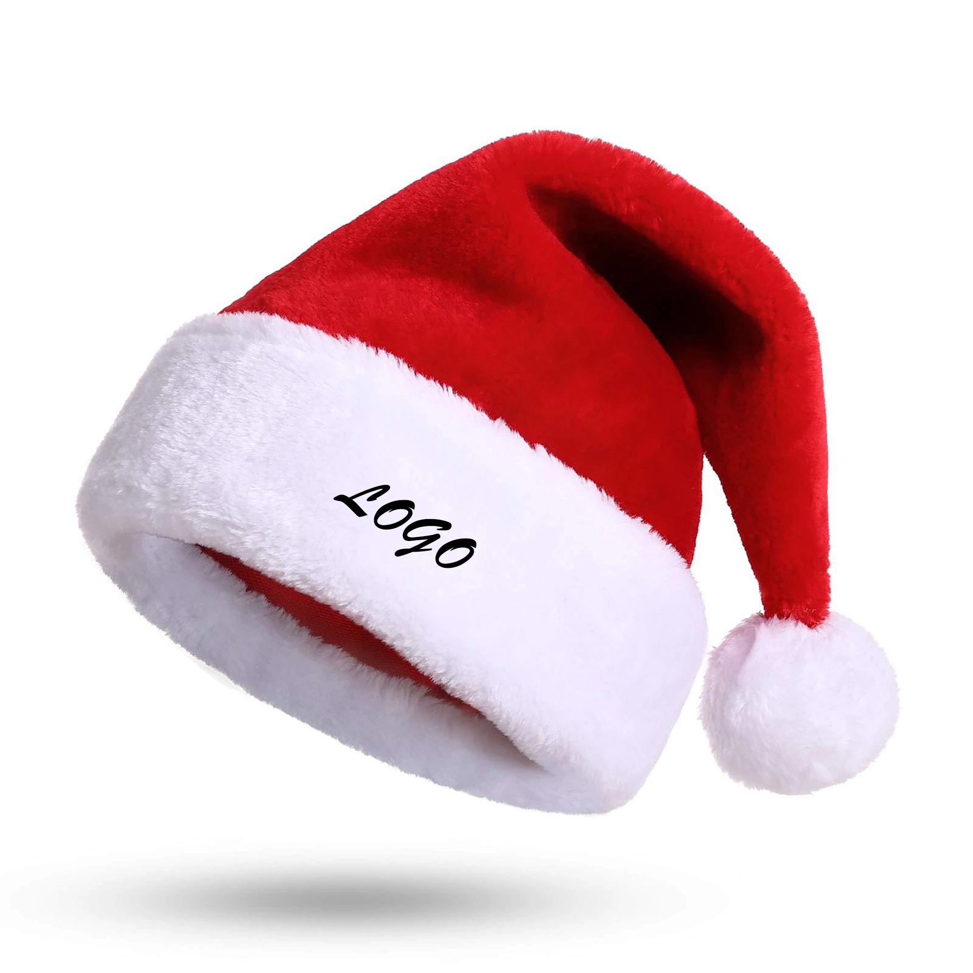 Luxurious Plush Santa Hat 2