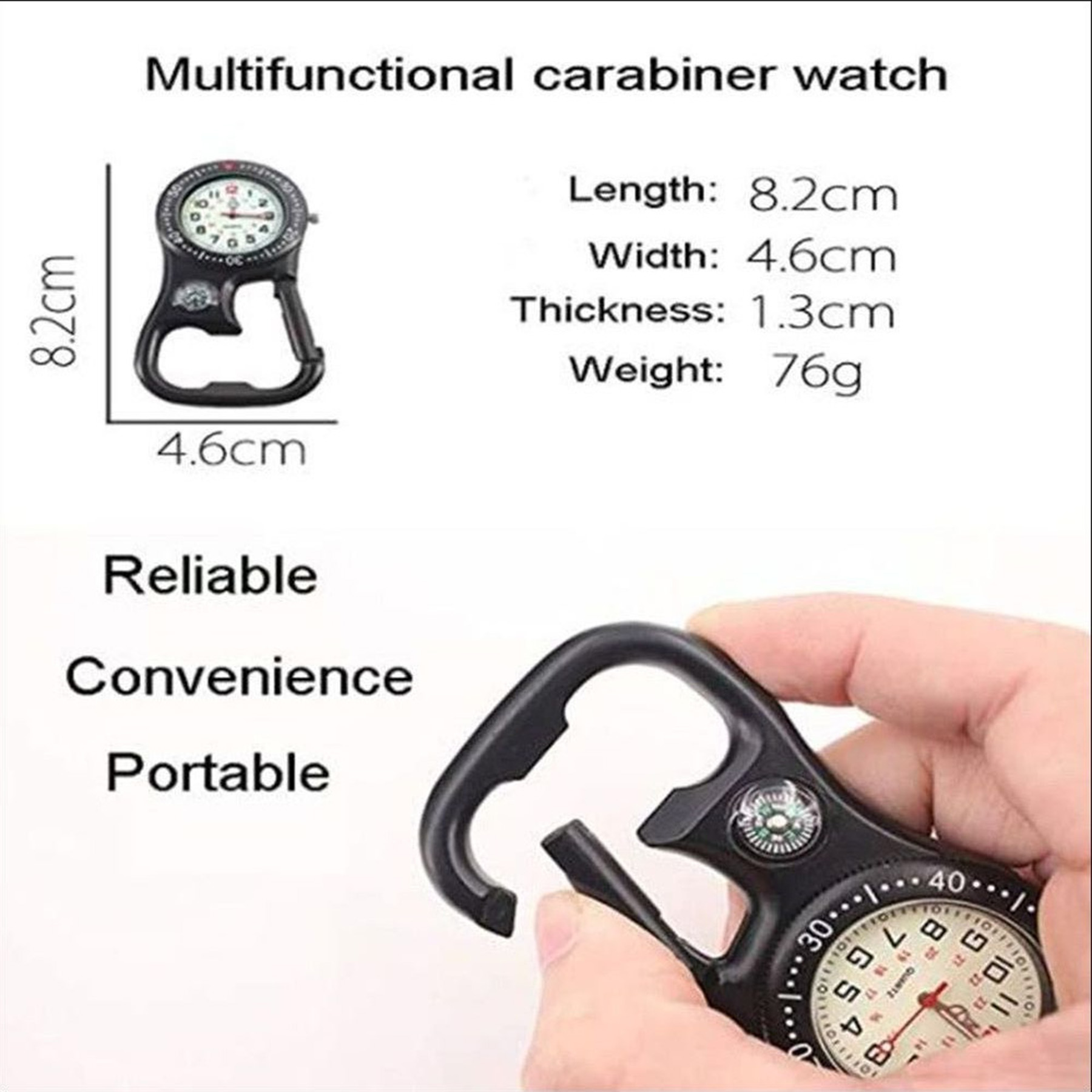 Watch with Compass & Bottle Opener 6