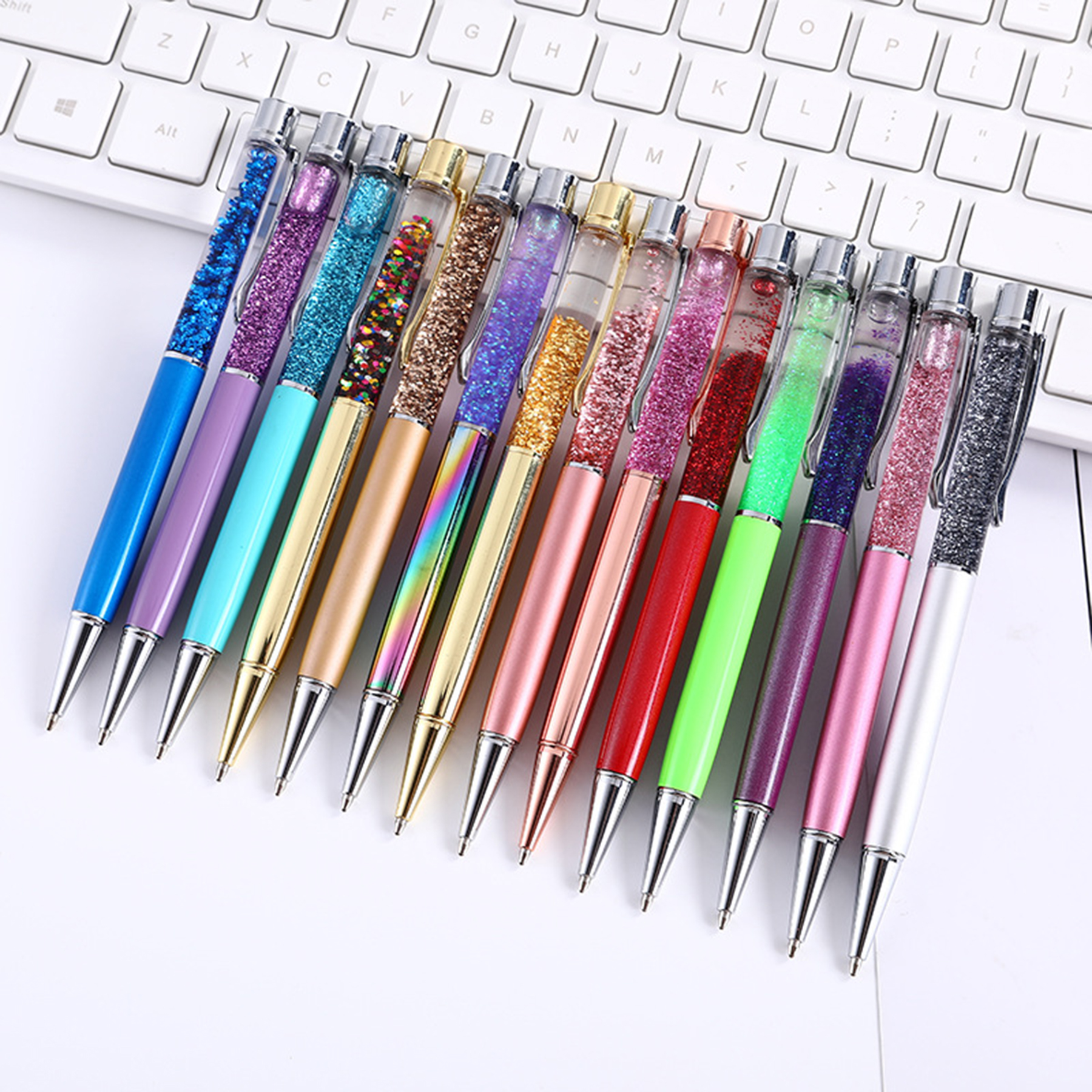 Metal Refills Bling Ballpoint Pens 2