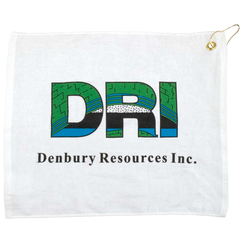 Terry Hemmed Golf Towel 15" x 18"