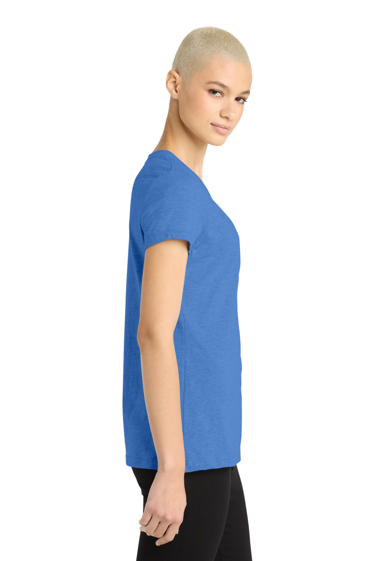 District Women's Perfect Blend CVC Tee. DM108L 29