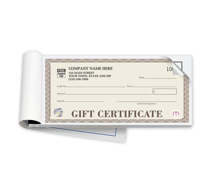 Gift Certificates, Santa Fe - High Security, Booked 2