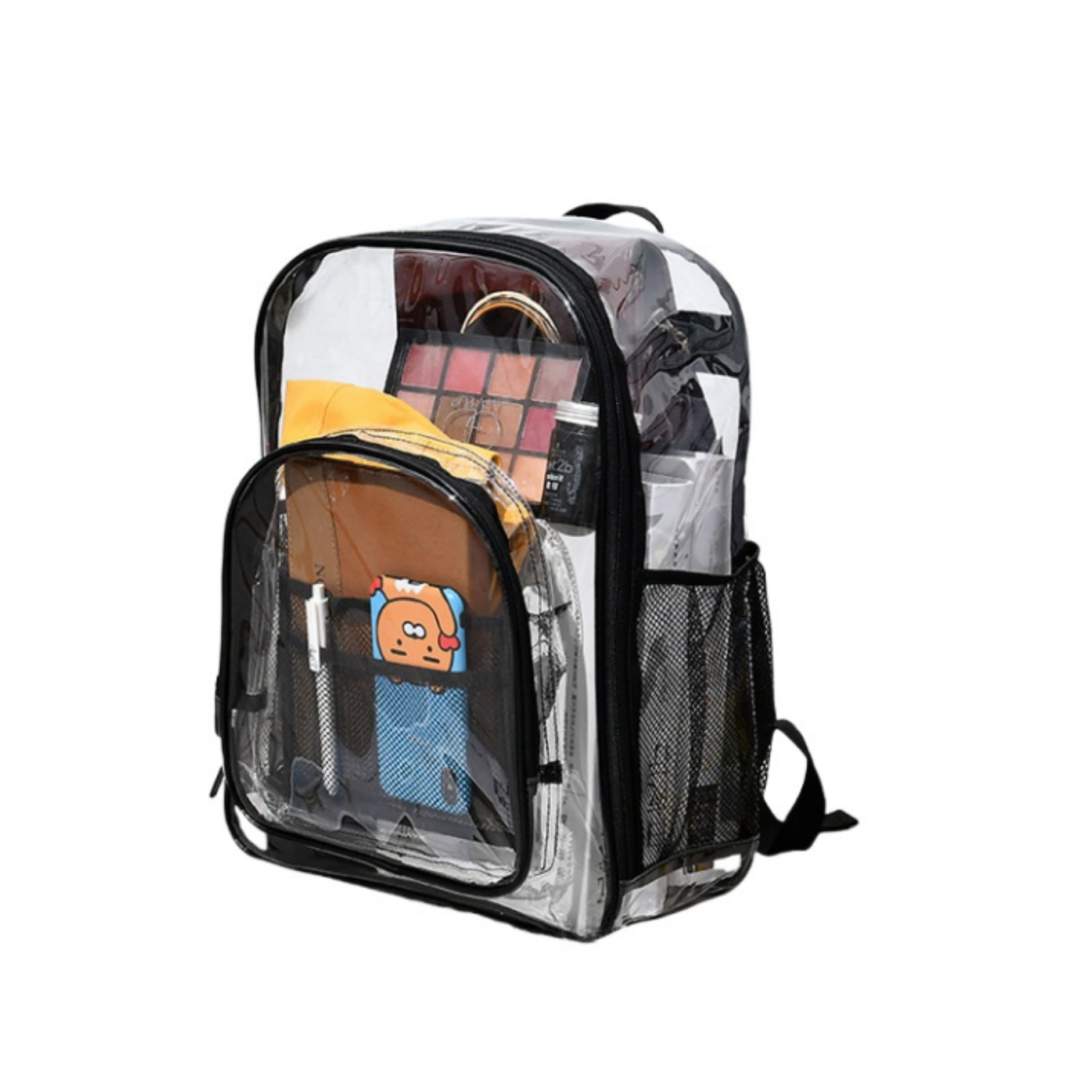 Clear PVC Backpack Transparent Bookbag 6