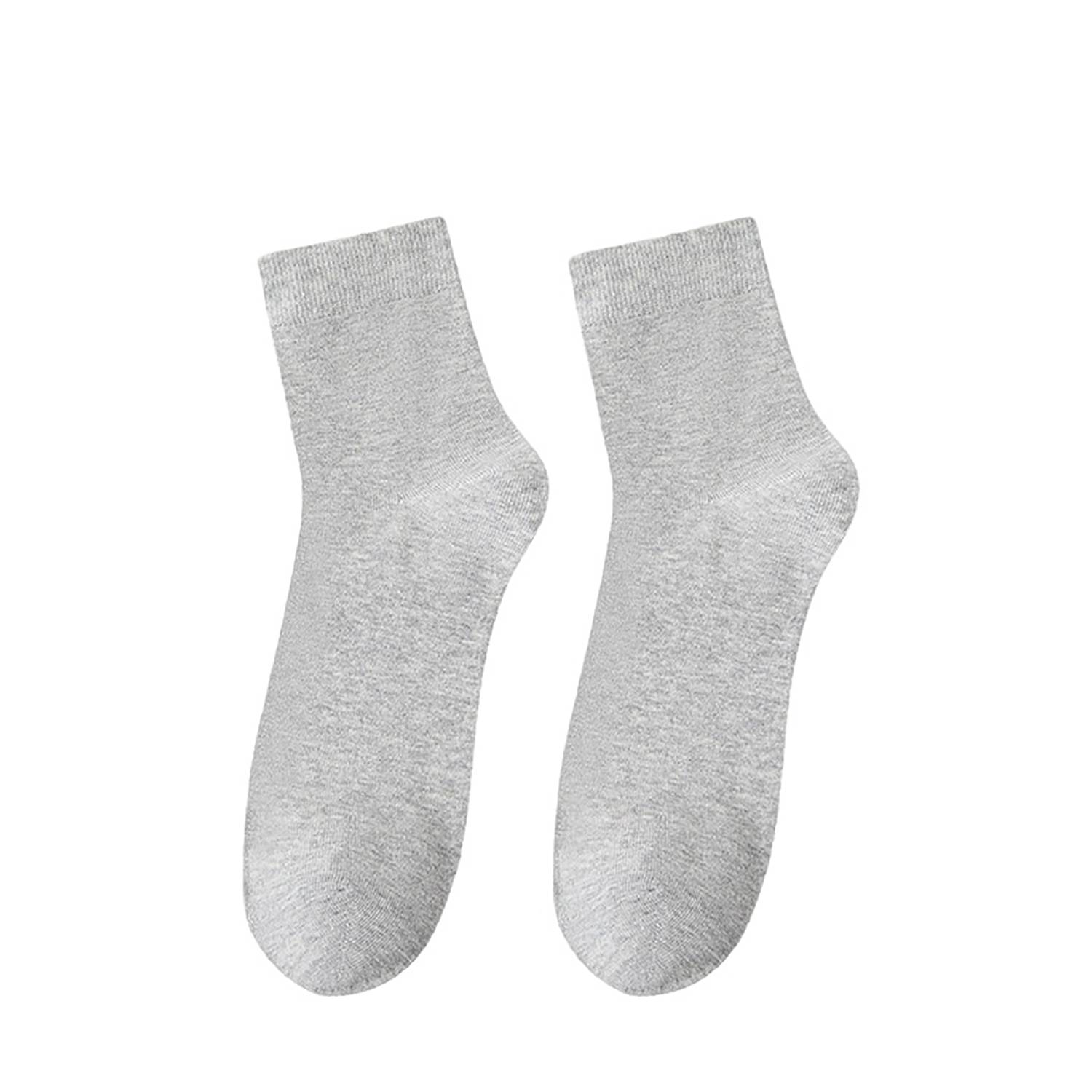 Men Cotton Breathable Crew Socks 9