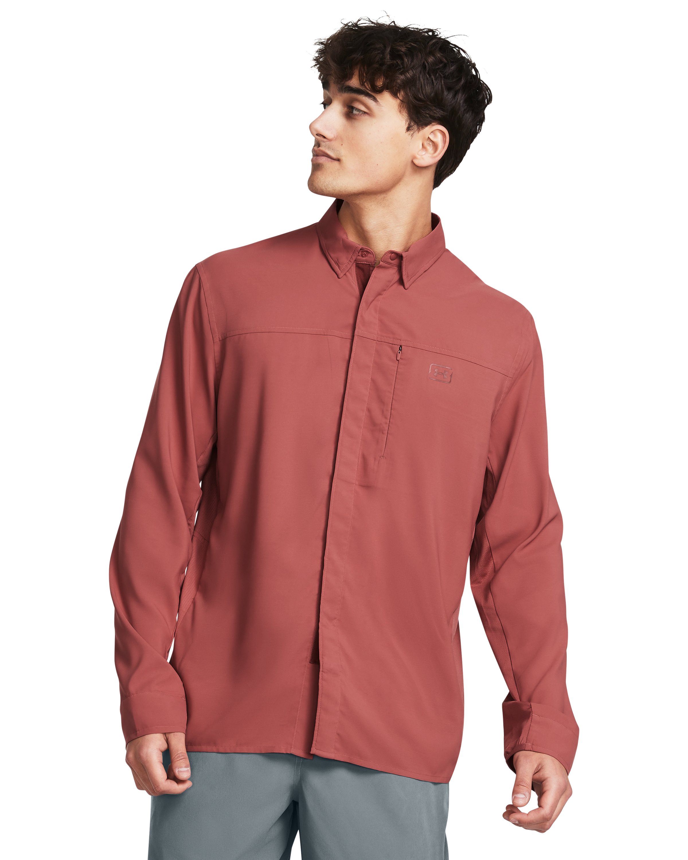 UA Fish Pro Hybrid Woven Men's Long Sleeve 8