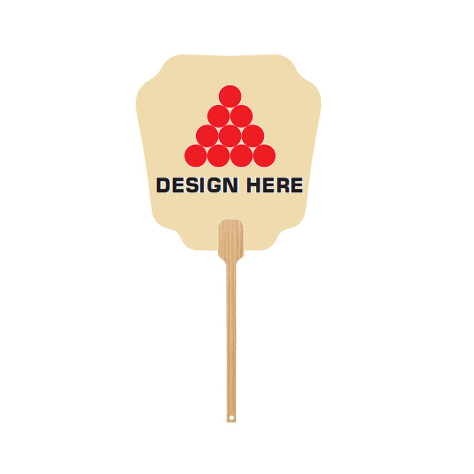 Traditional Bamboo Paper Fan 2