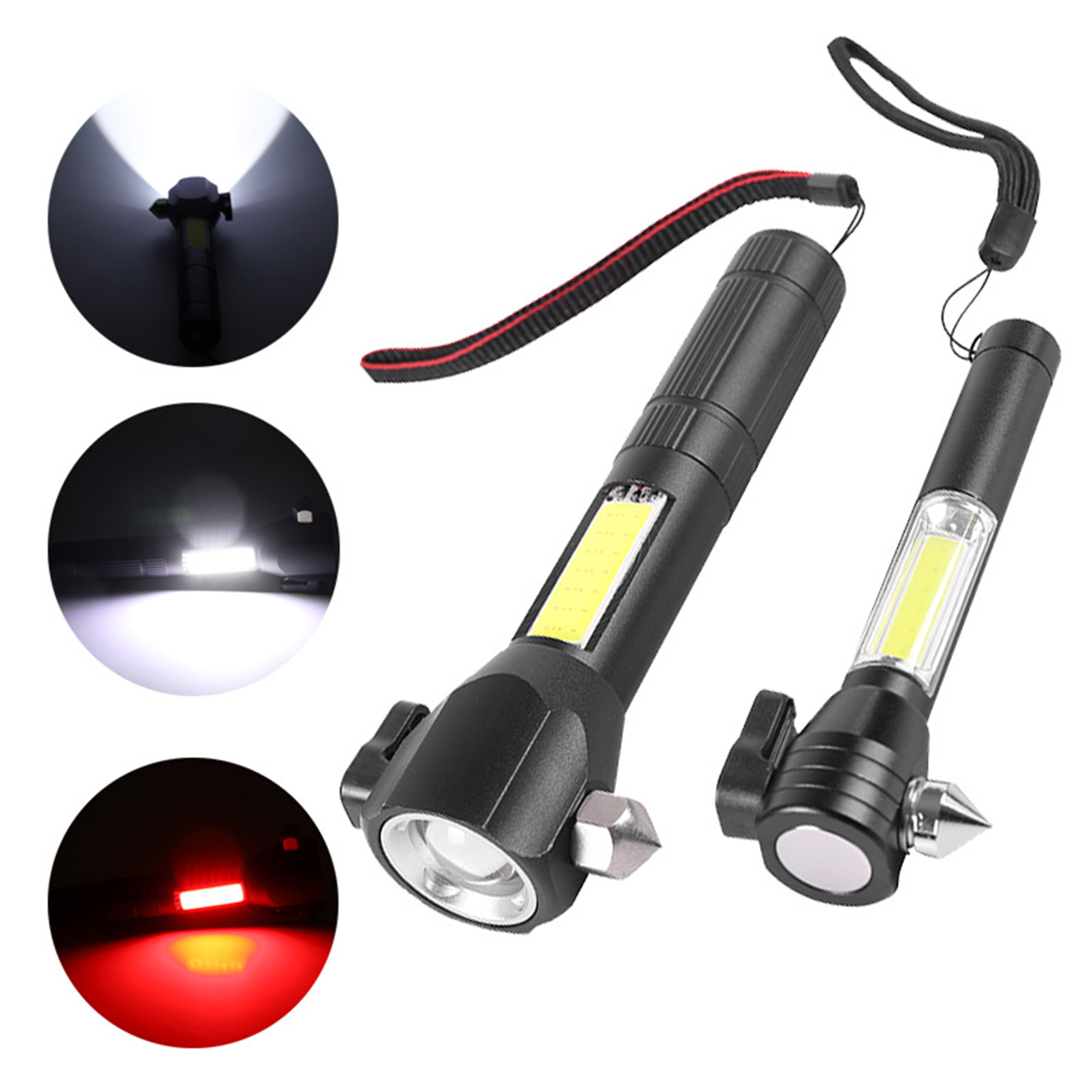 COB Flashlight Safety Tool 2