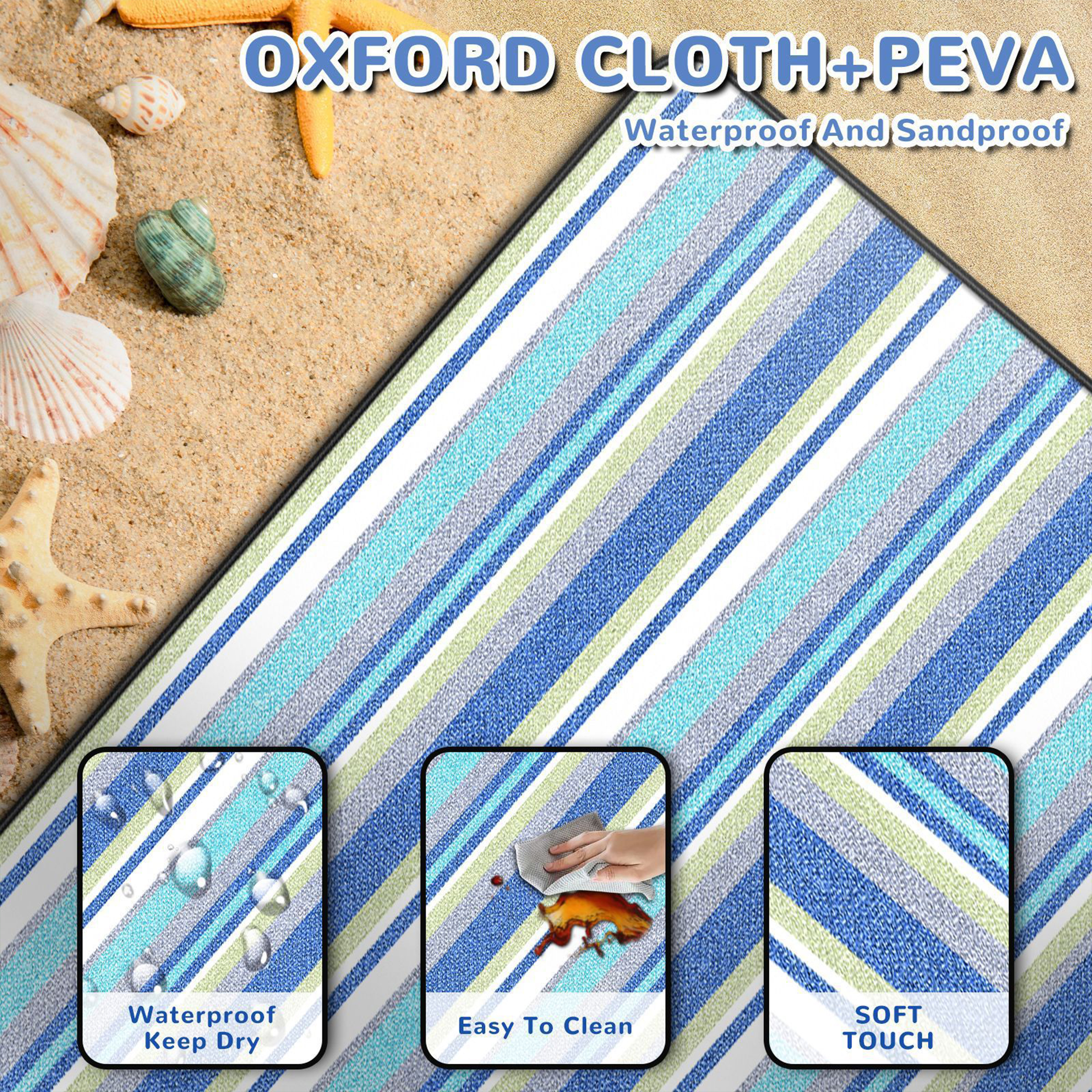 Acrylic Outdoor Moisture-Proof Picnic Mat 3