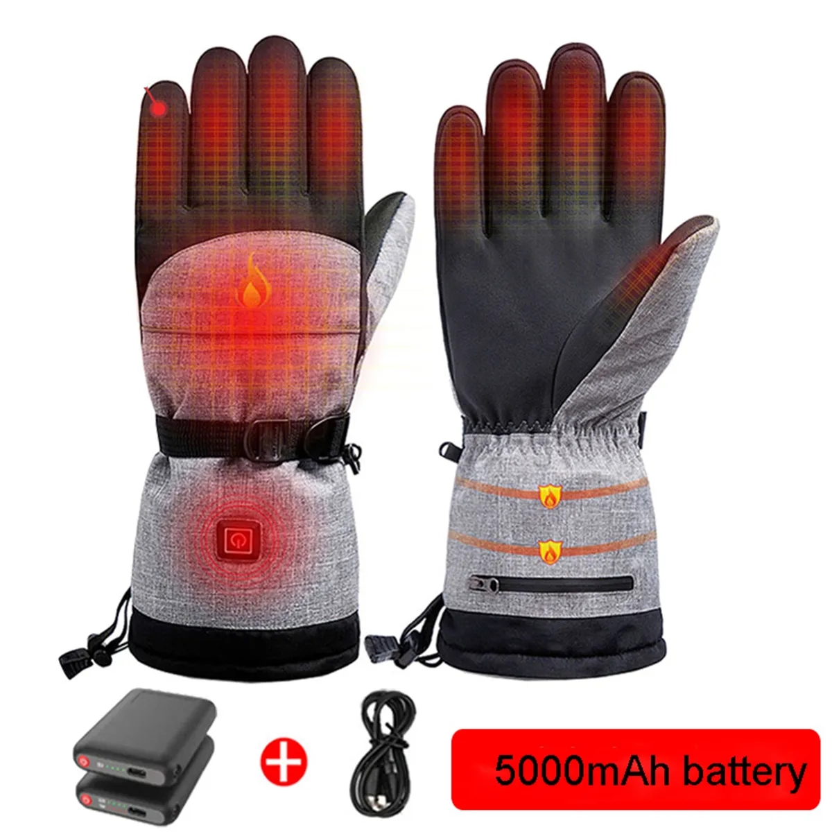 Heated Gloves for Men Women 3
