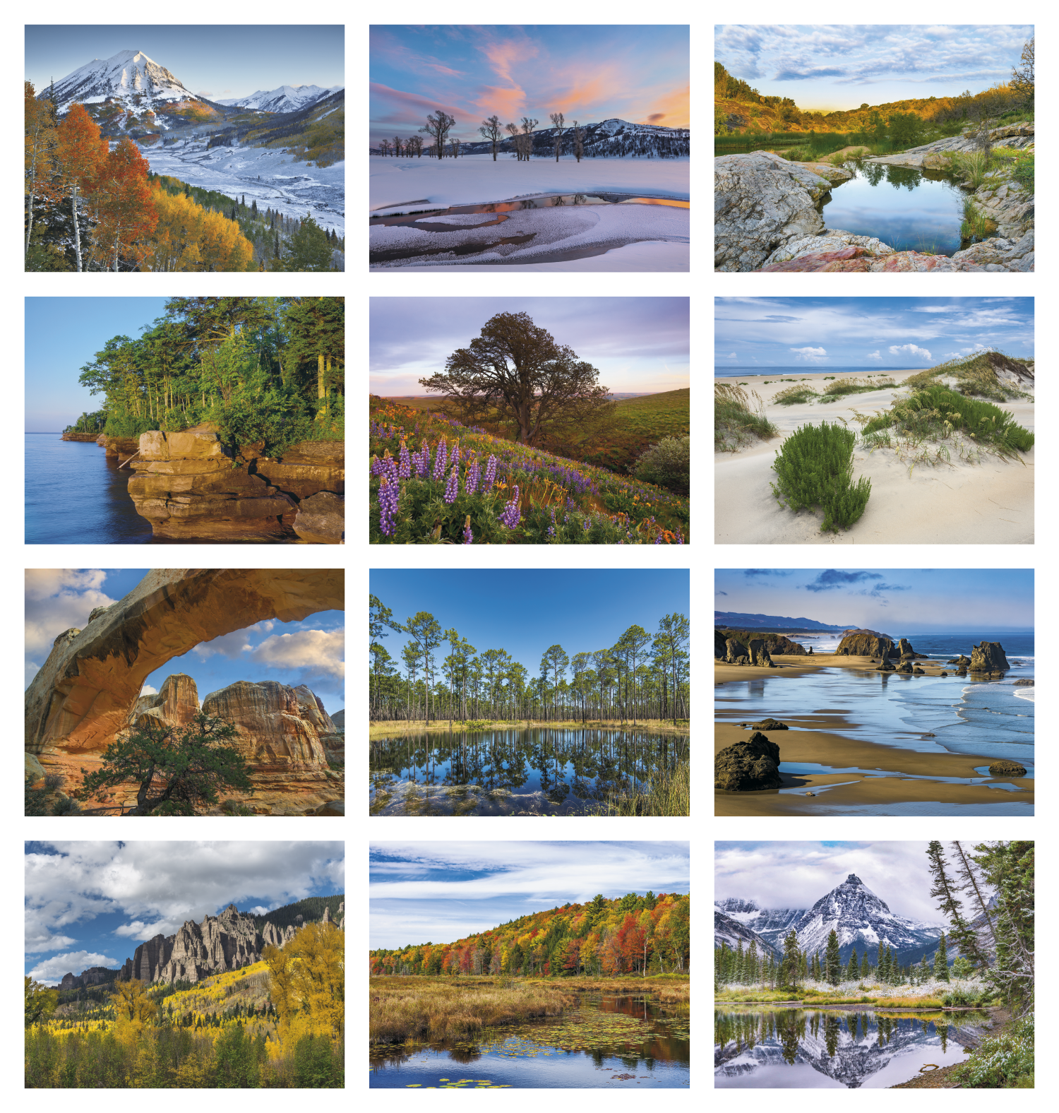 Good Value™ Landscapes of America - Window Calendar 10