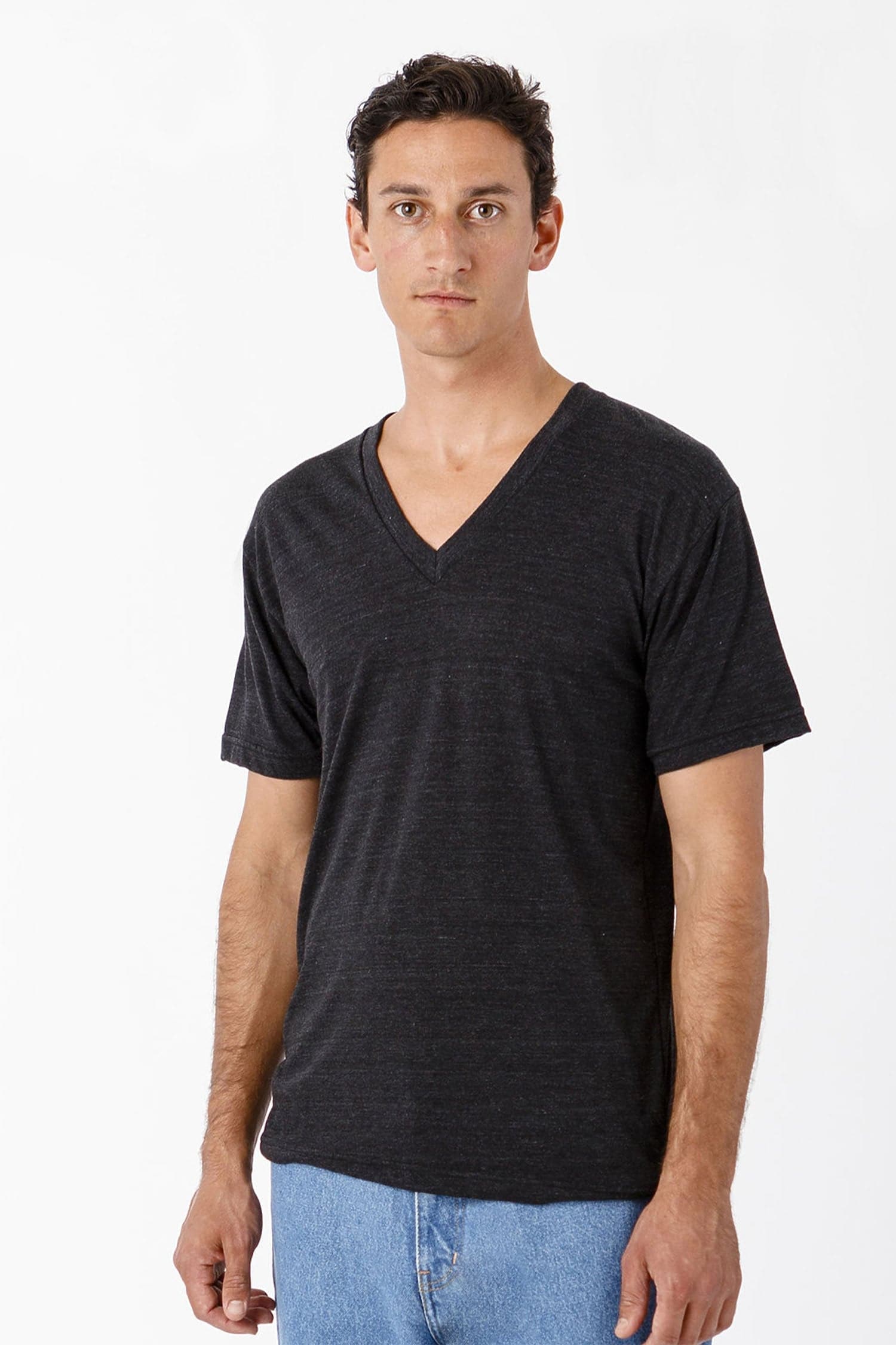 3.7 OZ TRI-BLEND V-NECK 2