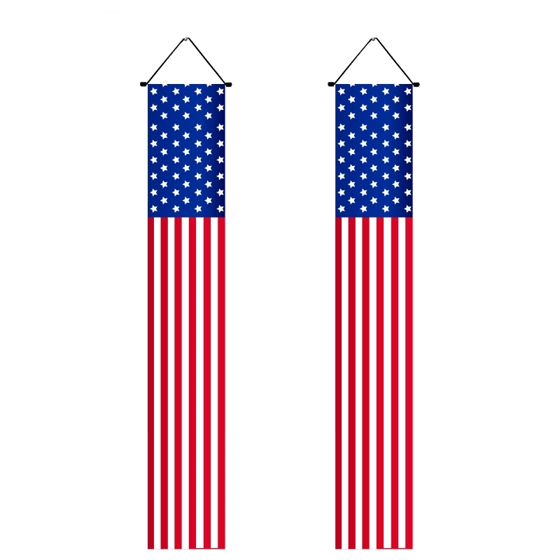 4th of July Porch Signs, Independence Day Door Banners 12