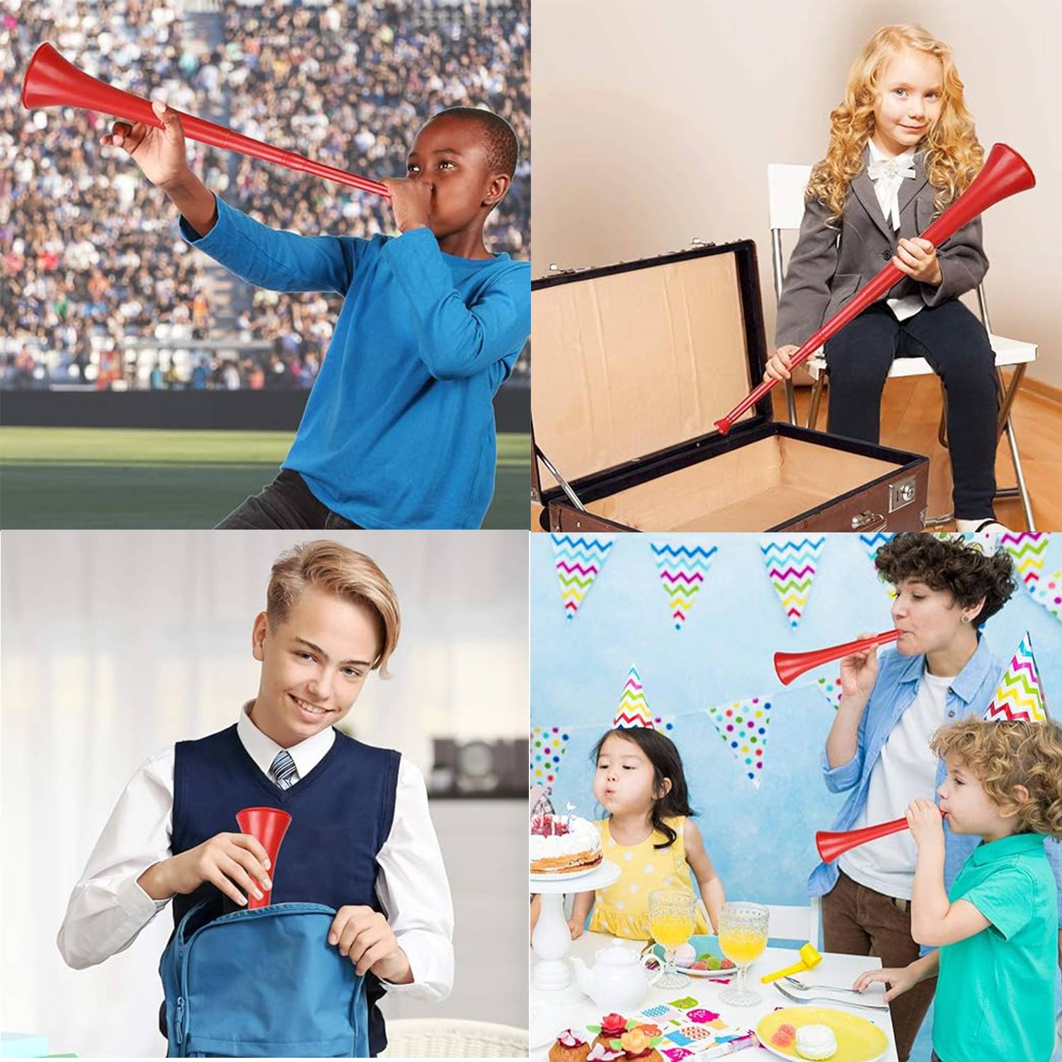 Collapsible Stadium Toys for Sports Events and Parties Horn 5